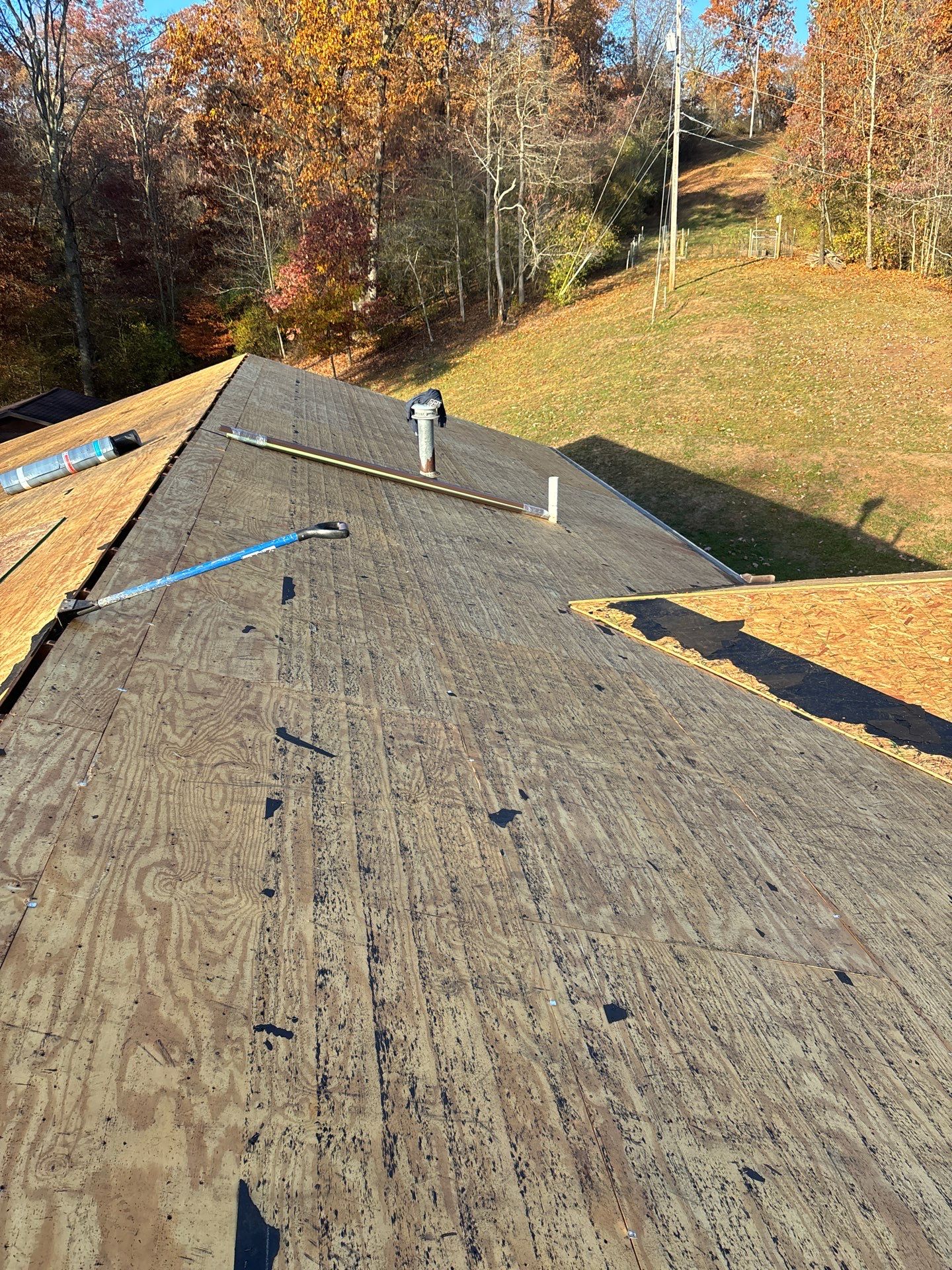 Residential Roofing Installation using GAF Timberline HDZ Barkwood by Rainstoppers Roofing