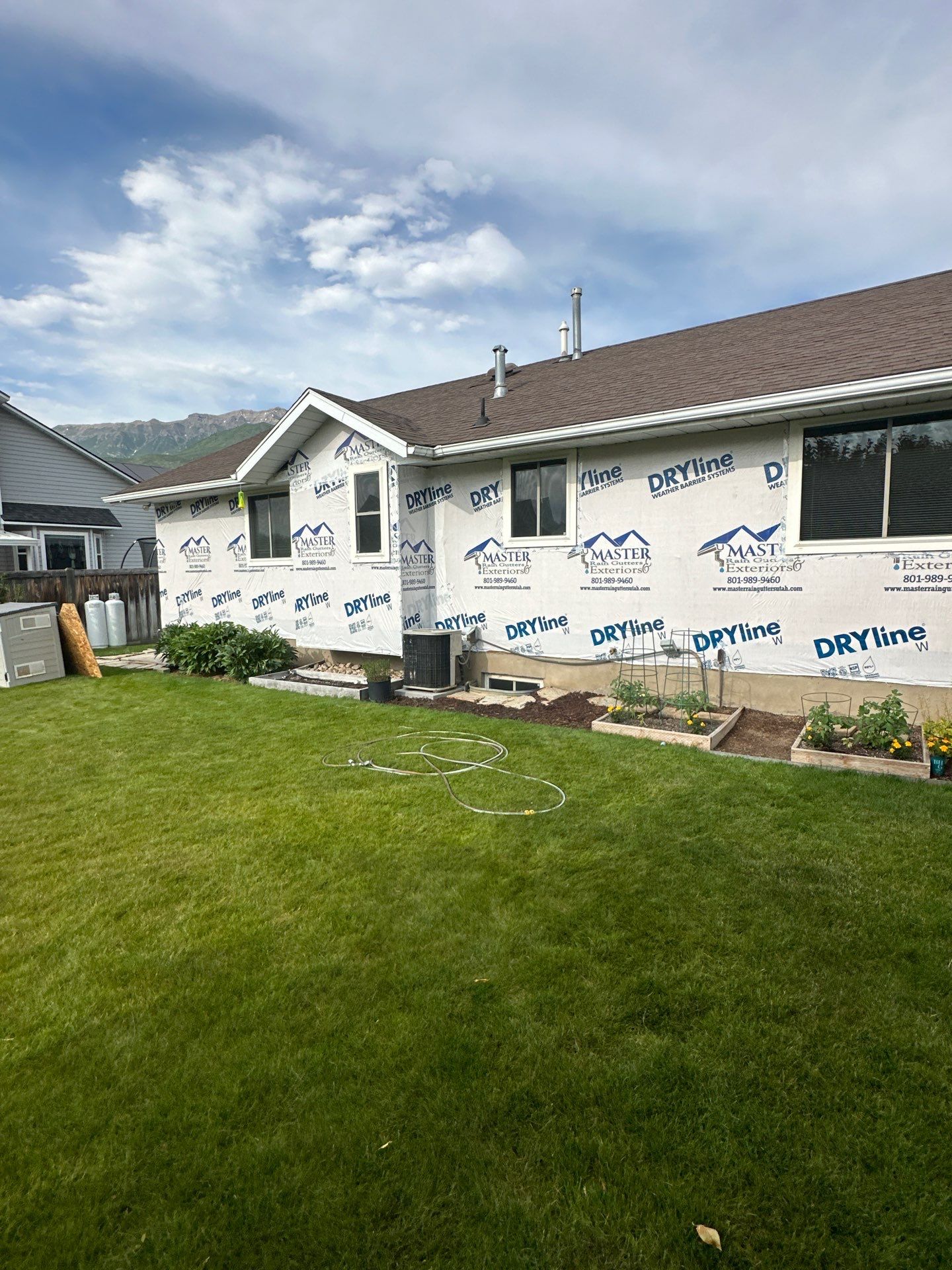 Project in Orem by Master Rain Gutters.