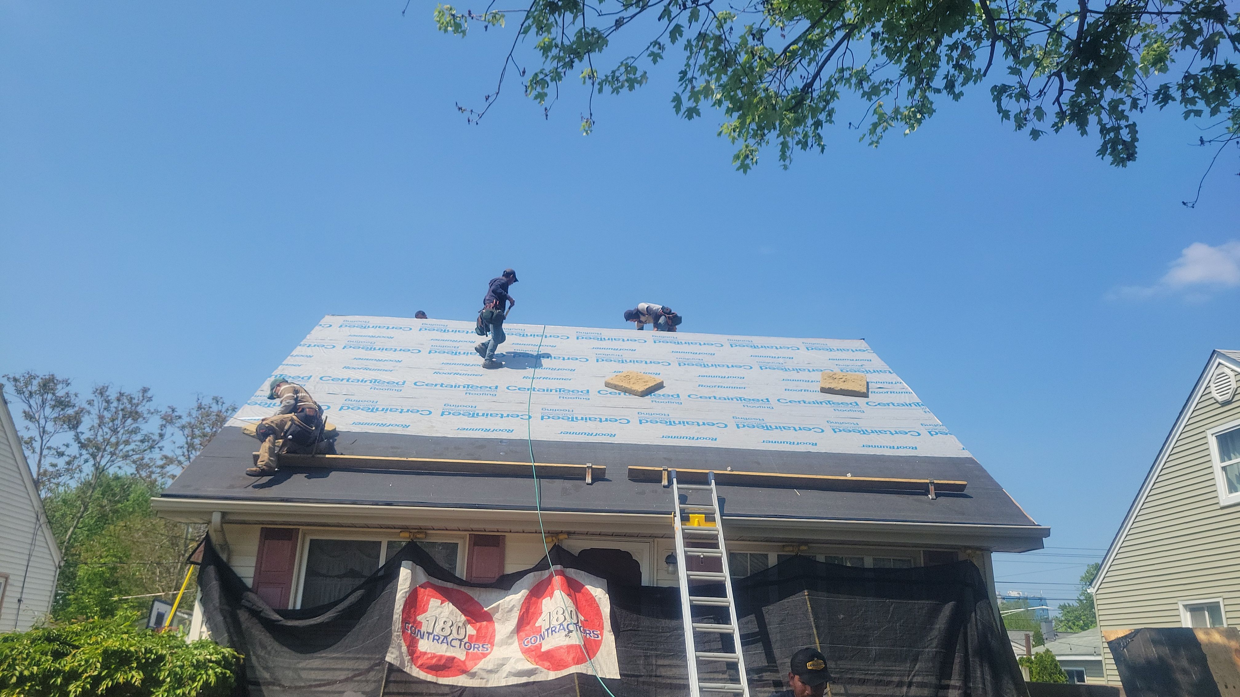 Roof Replacement using CertainTeed Northgate by 180 Contractors