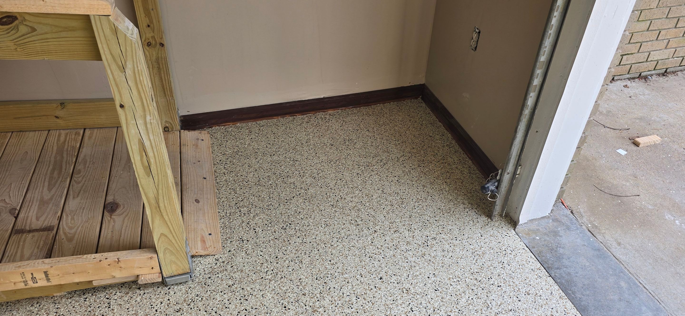 Two Garages Completed Using Shoreline by Elite Floor Solutions