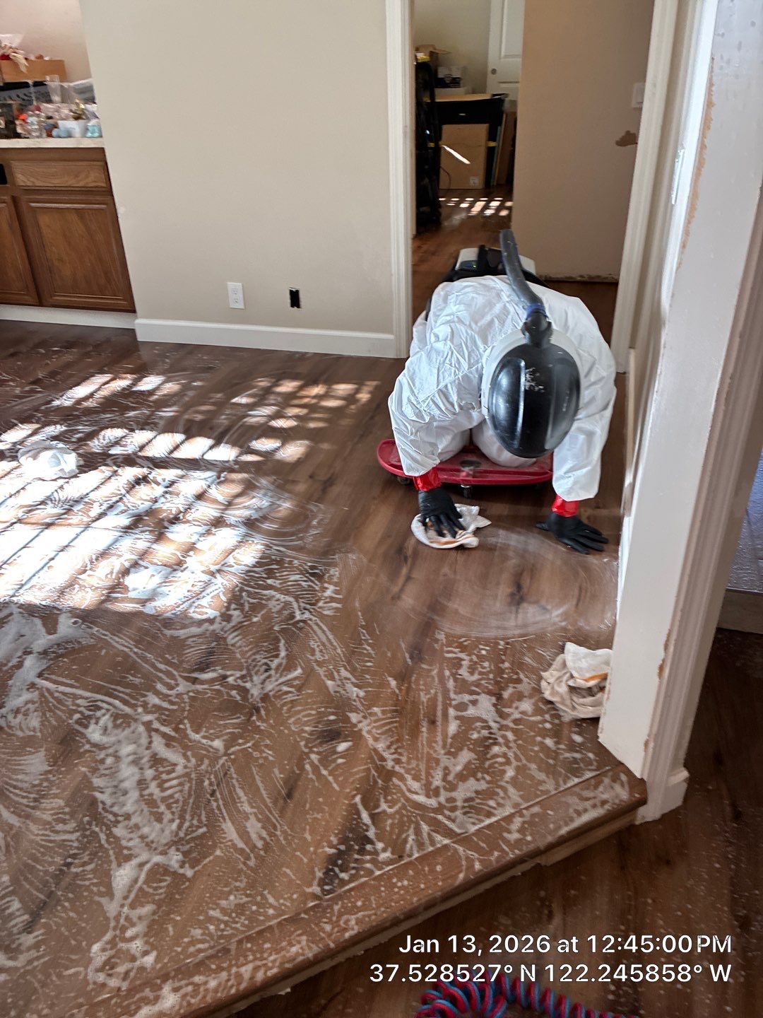 Project in Redwood City by 911 Hazmat Cleanup 