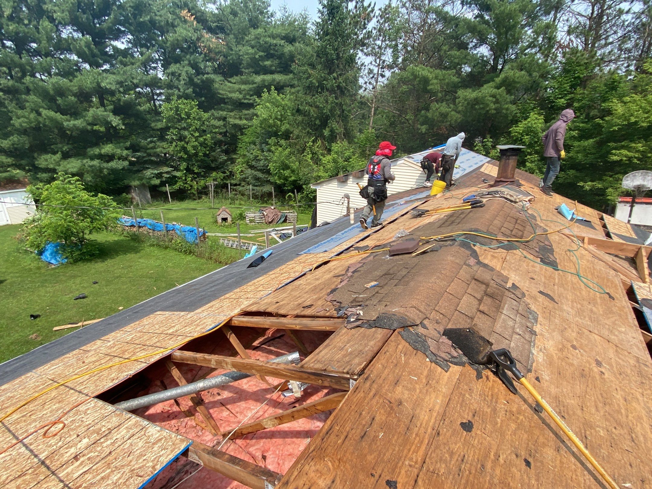 Roof Replacement using CertainTeed Landmark by 180 Contractors