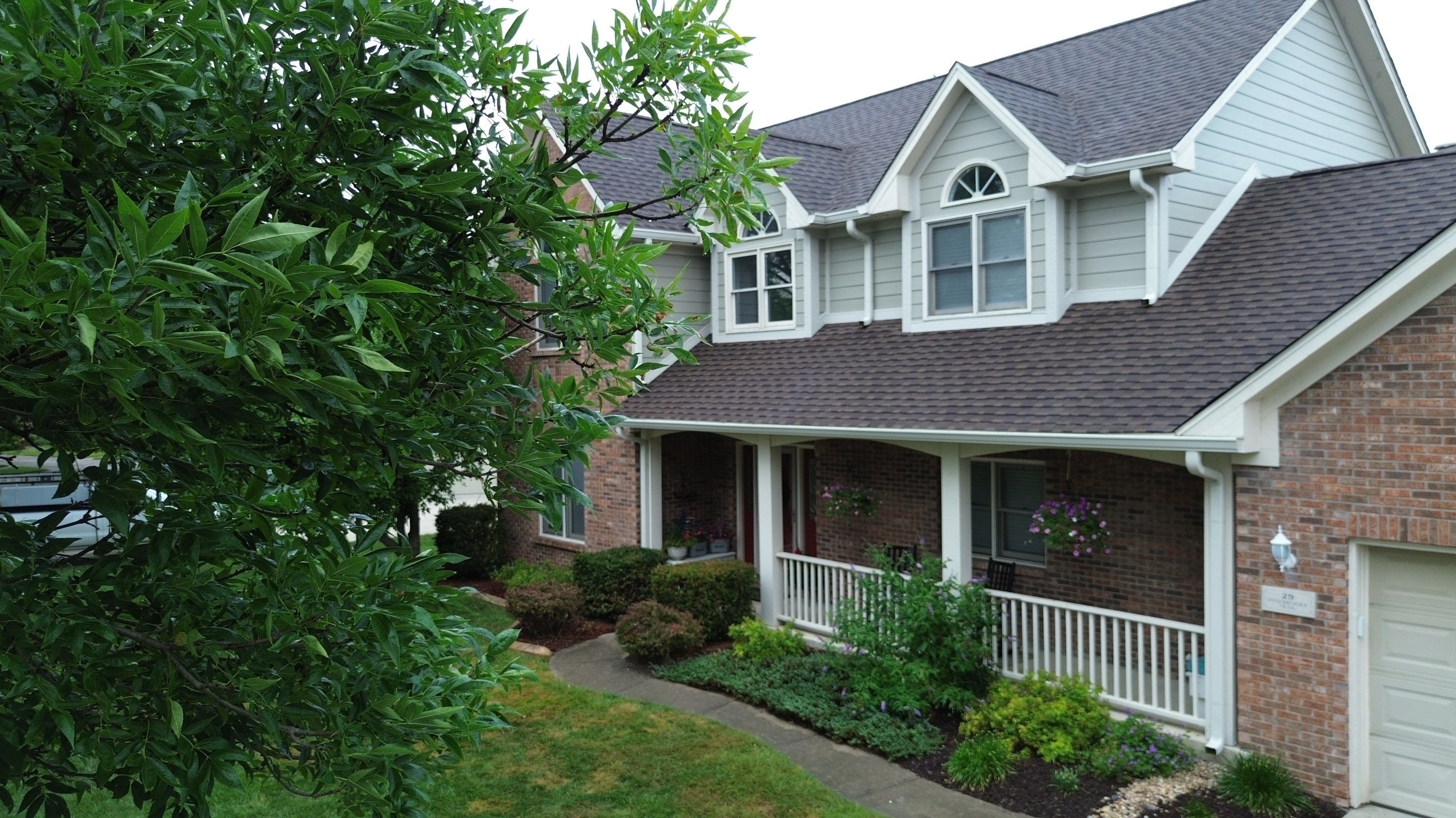 Project in Greenwood by Moss Roofing
