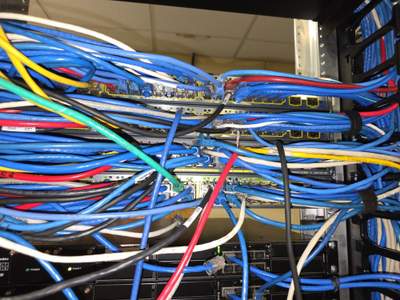 Structured cabling installation by CimaSolutions