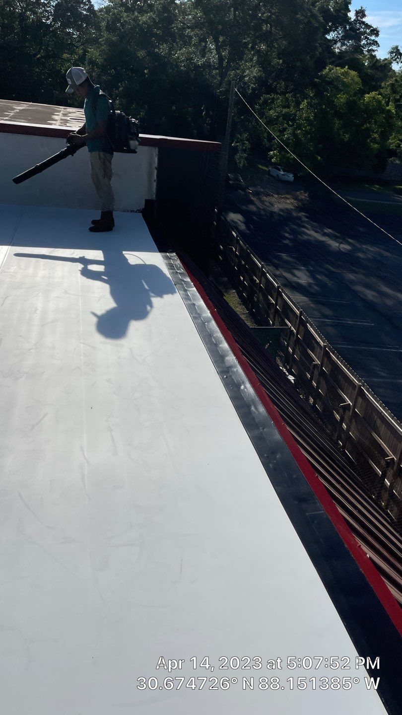 TPO Roof by American Roofing & Construction LLC