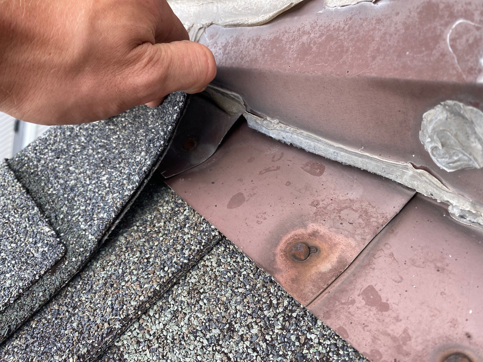 Roof Repair After Chimney Removal by Gellings Roofing & Siding