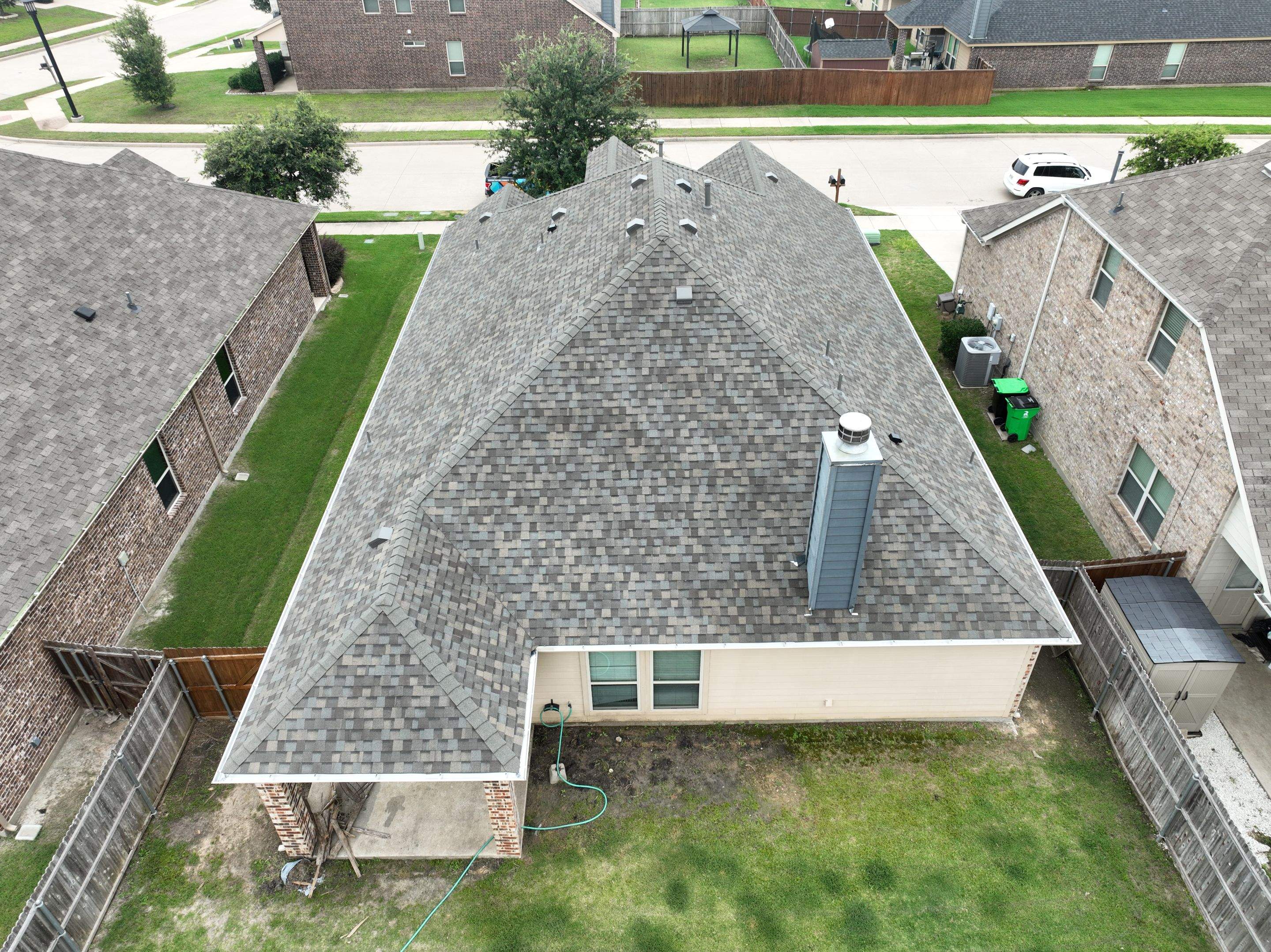 Residential Roofing Installation using CertainTeed Landmark MaxDef Weathered Wood by OneSource Roofing and Restoration