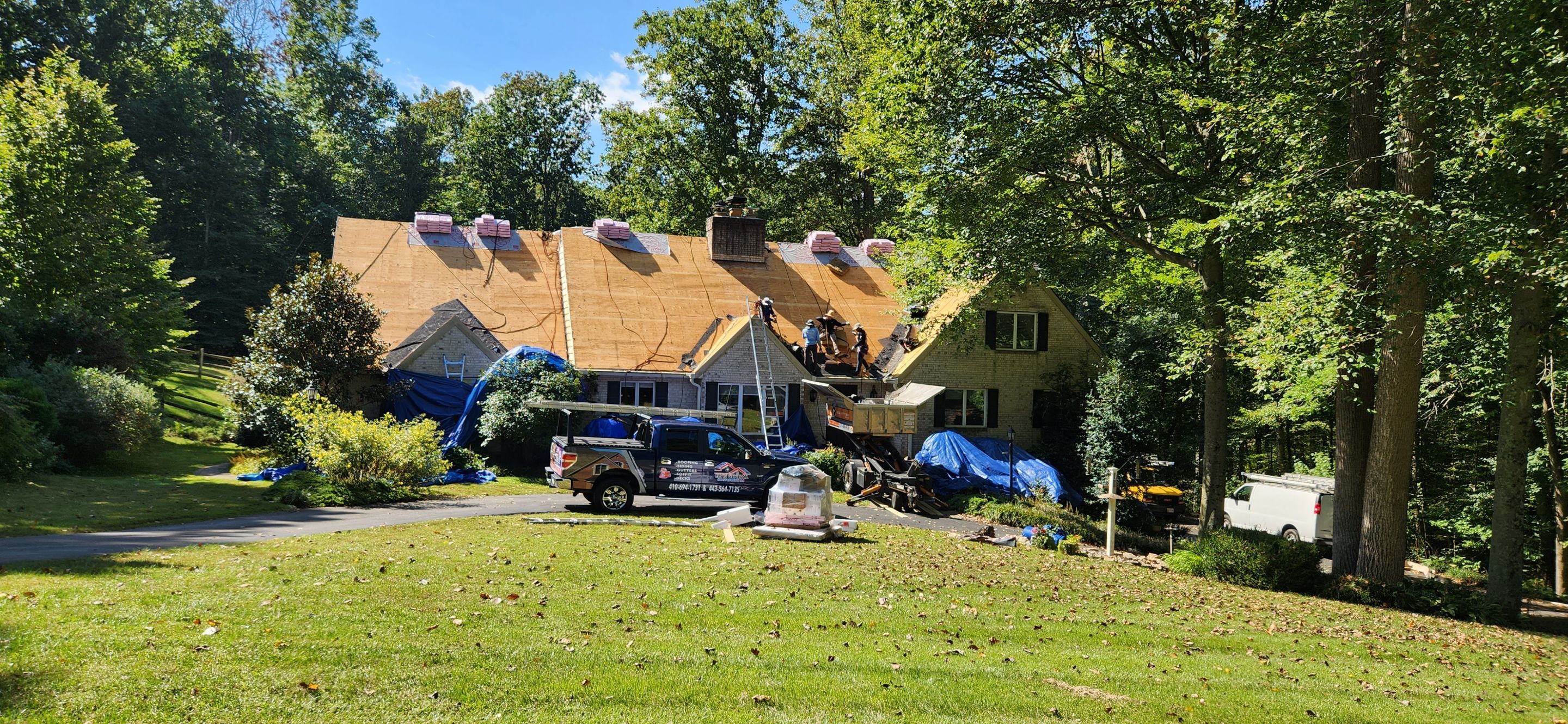 Residential Roofing Installation using Owens Corning Shingles by Elvis General Construction LLC