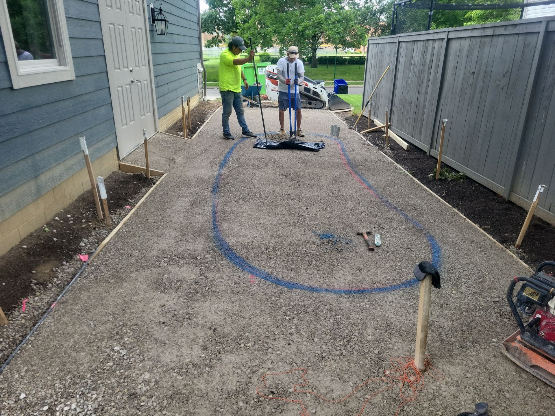 Custom Synthetic Lawn and Putting Green Installation in Upper Arlington by Southwest Greens Midwest