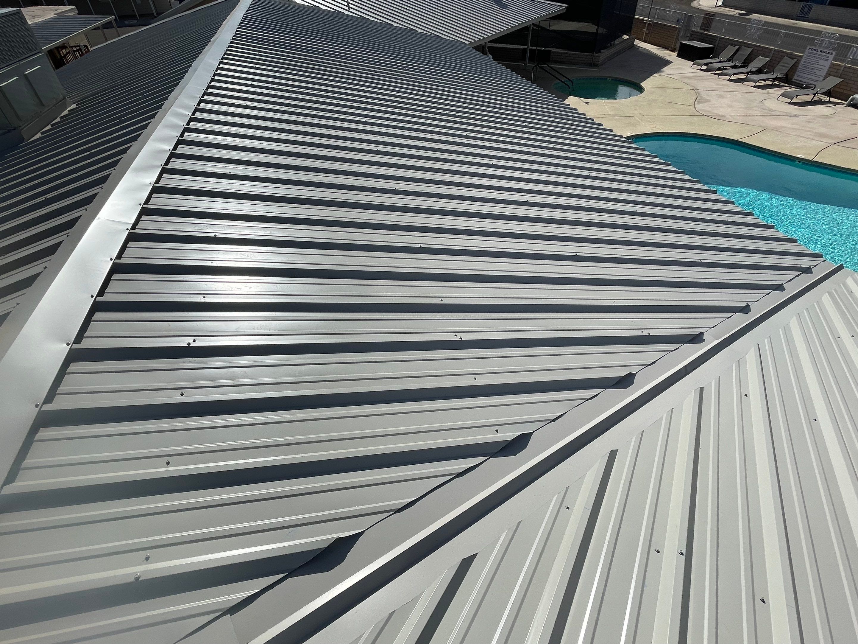Galvalume Exposed Fastener by Reimagine Roofing