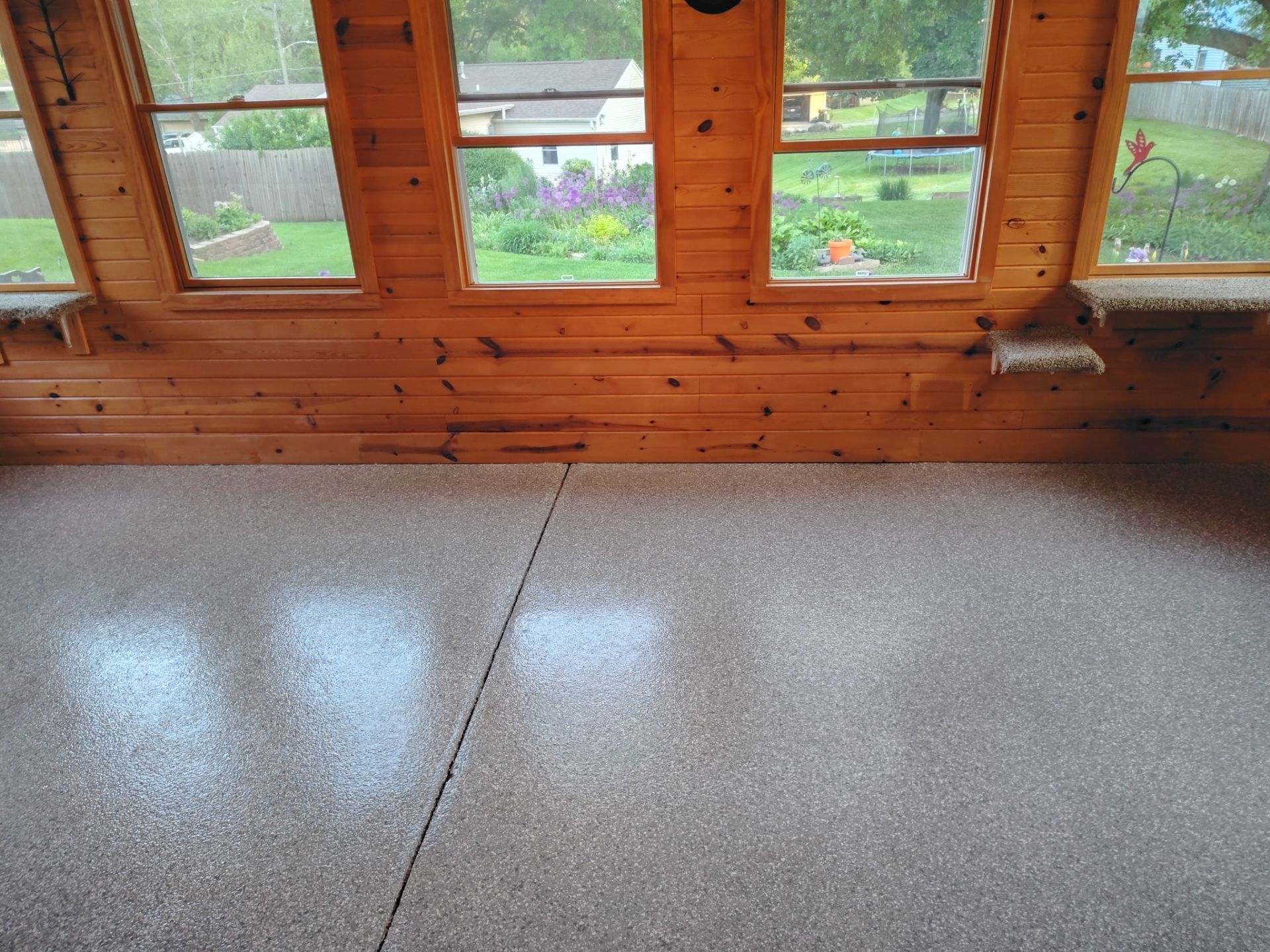 Oskaloosa, IA Beautiful Indoor Floor Coating by Revival Concrete Coatings