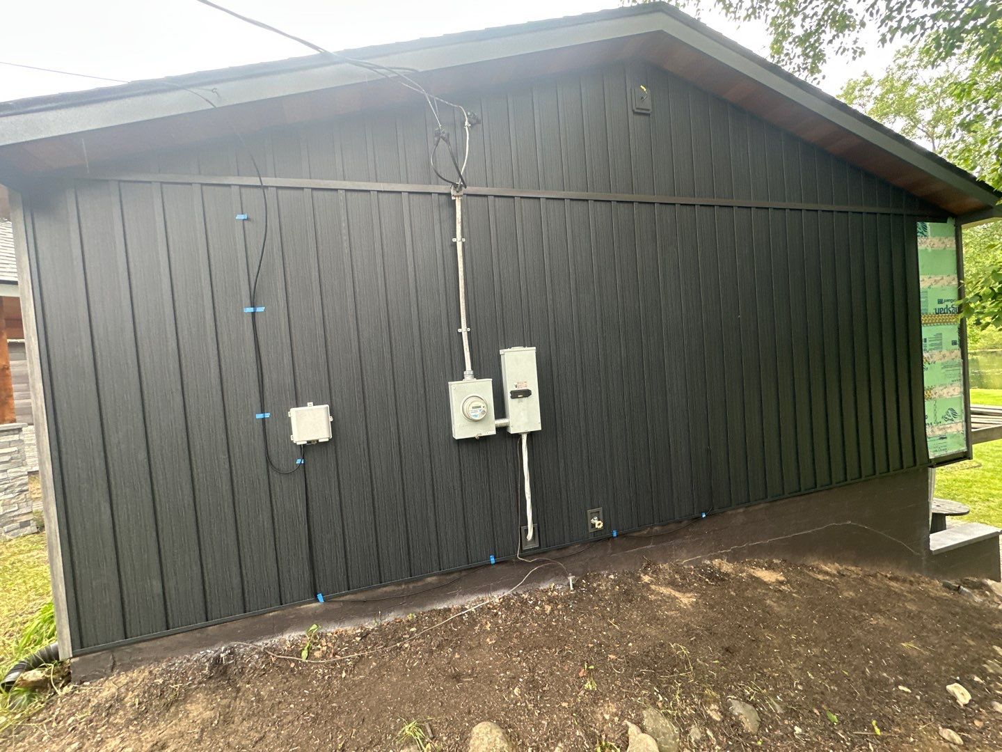 Siding Replacement using Alside Gray Oak by 180 Contractors