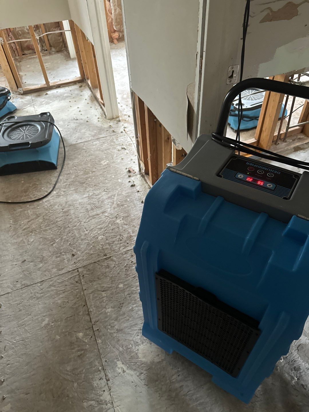 Project in Mt Morris Township by EzDry Water Mitigation & Property Restoration