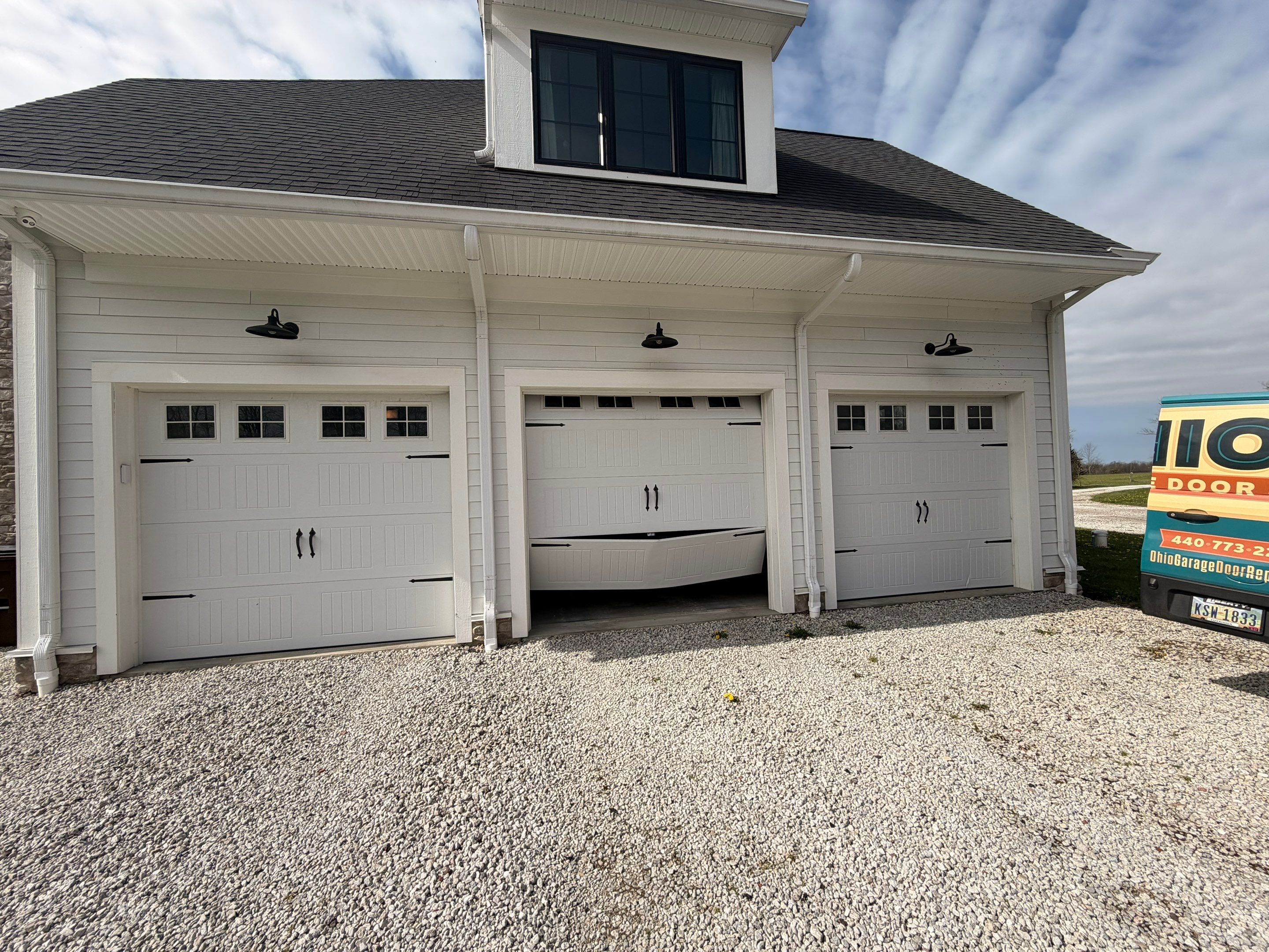 Garage Door Replacement in Chagrin Falls, Ohio by Ohio Garage Door Repair