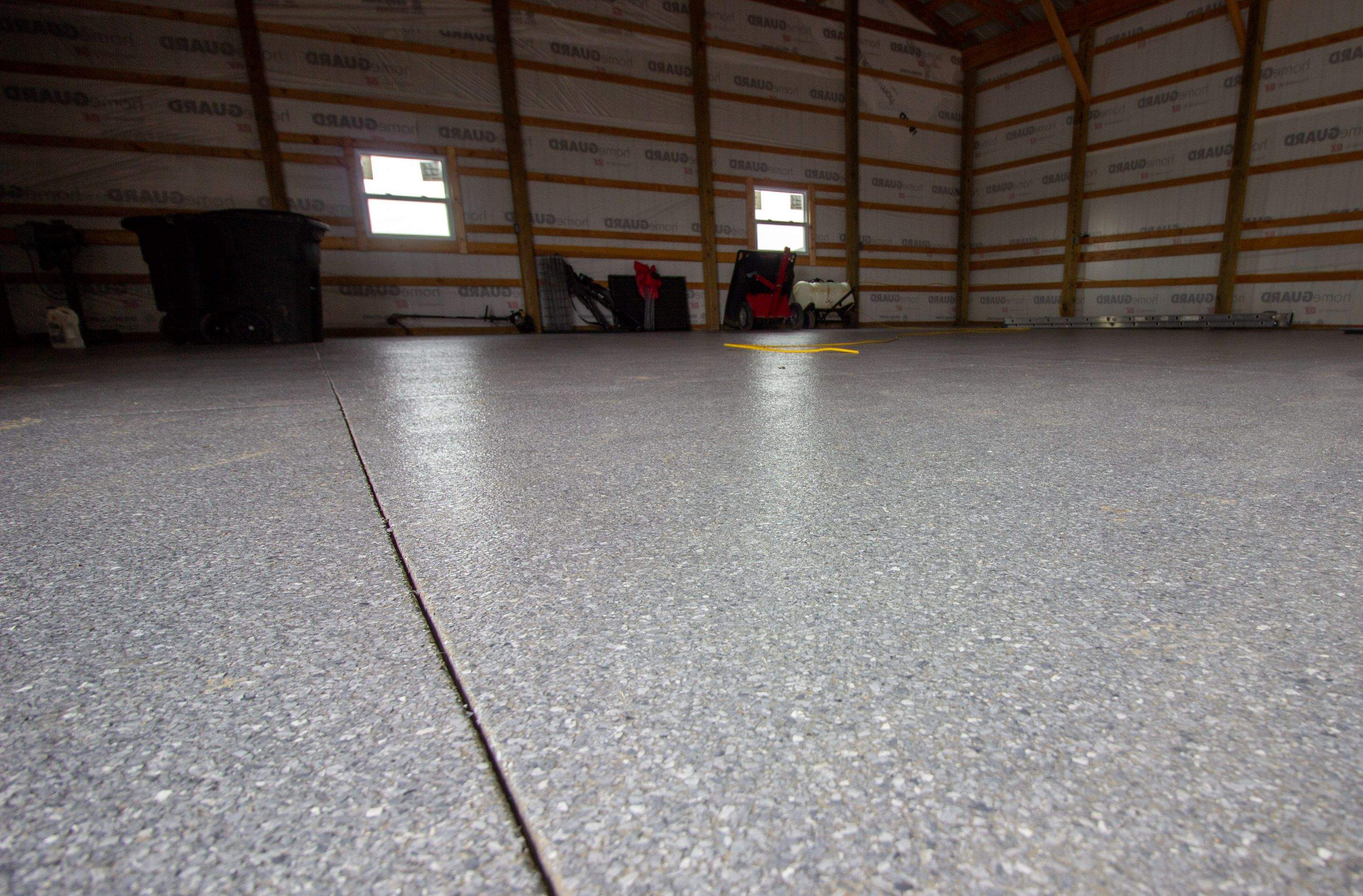 Garage, Barn and Patio Floor using Granite by Your1DayFloor.com