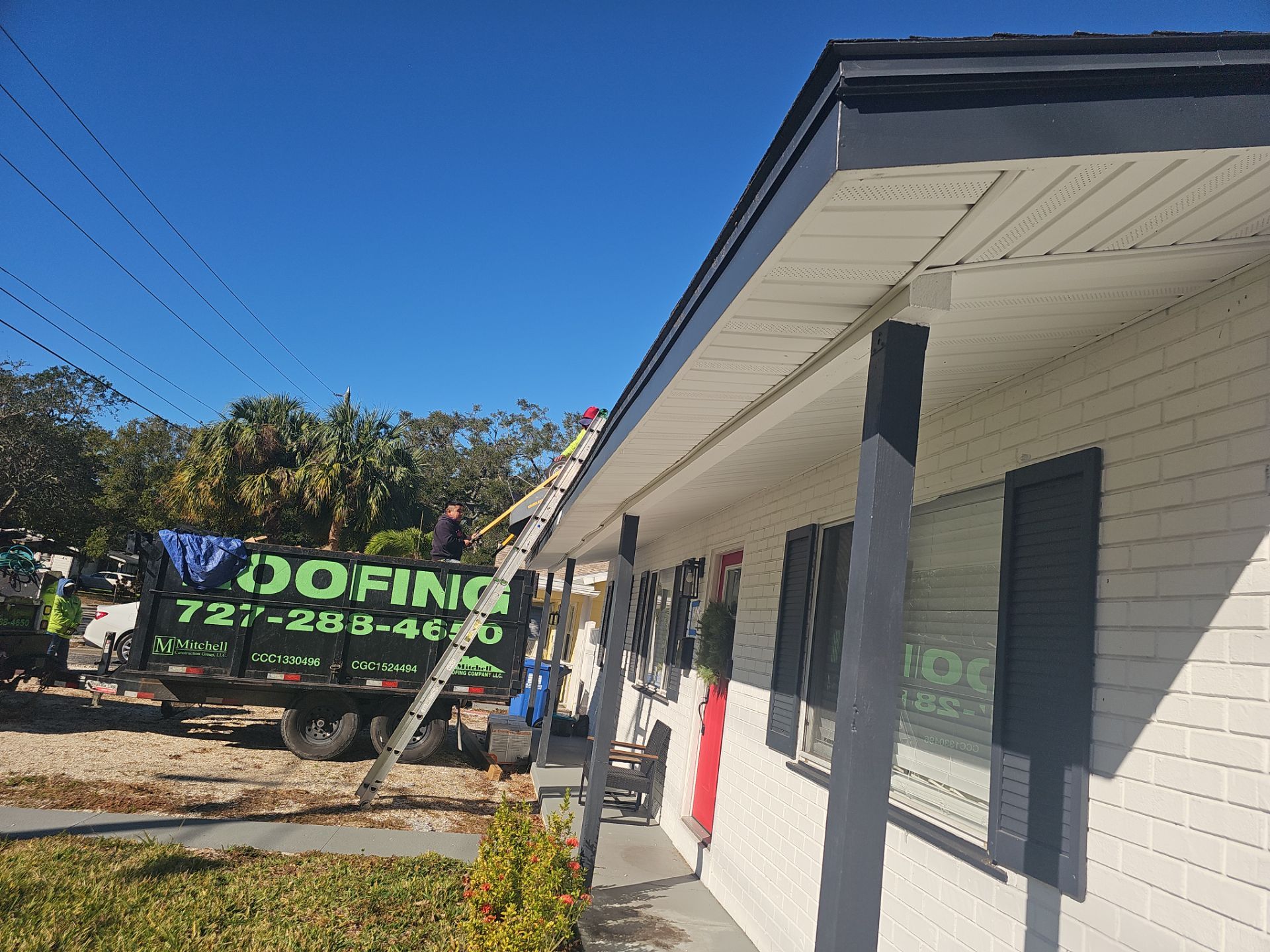 Project in St. Petersburg 33710 by Mitchell Roofing Company LLC 