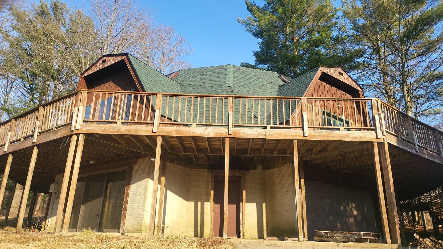 Dome House Asphalt Replacement by Pally Roofing