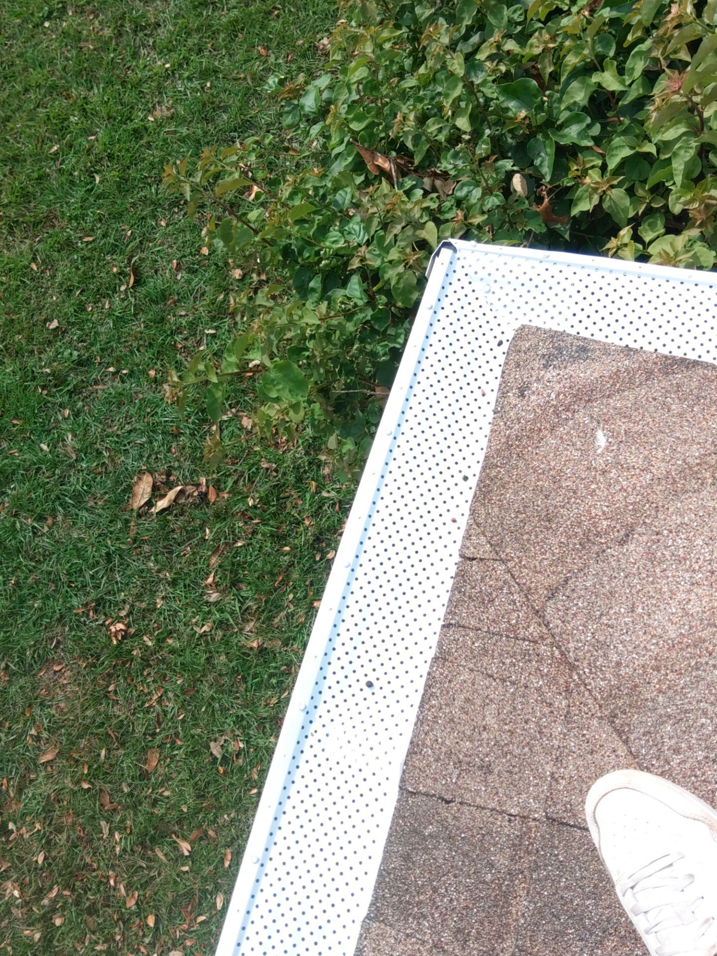 Leaf Guard System Installation in Sarasota FL by Gutter Professors