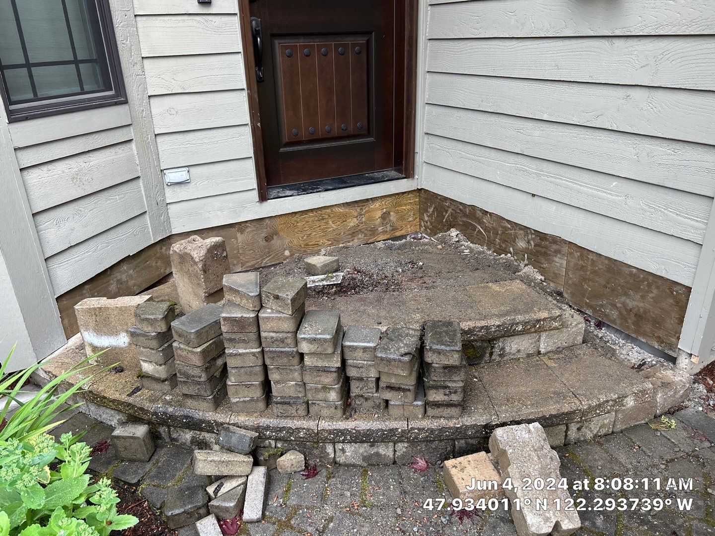 James | Concrete Driveway, Walkway & Stairs/Porch and & Planting by Jireh Asphalt & Concrete Inc 