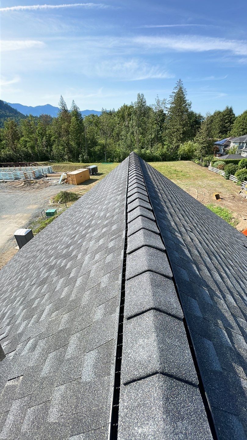 Residential Roofing Installation using GAF Charcoal HDZ by Top Notch Roofing Inc