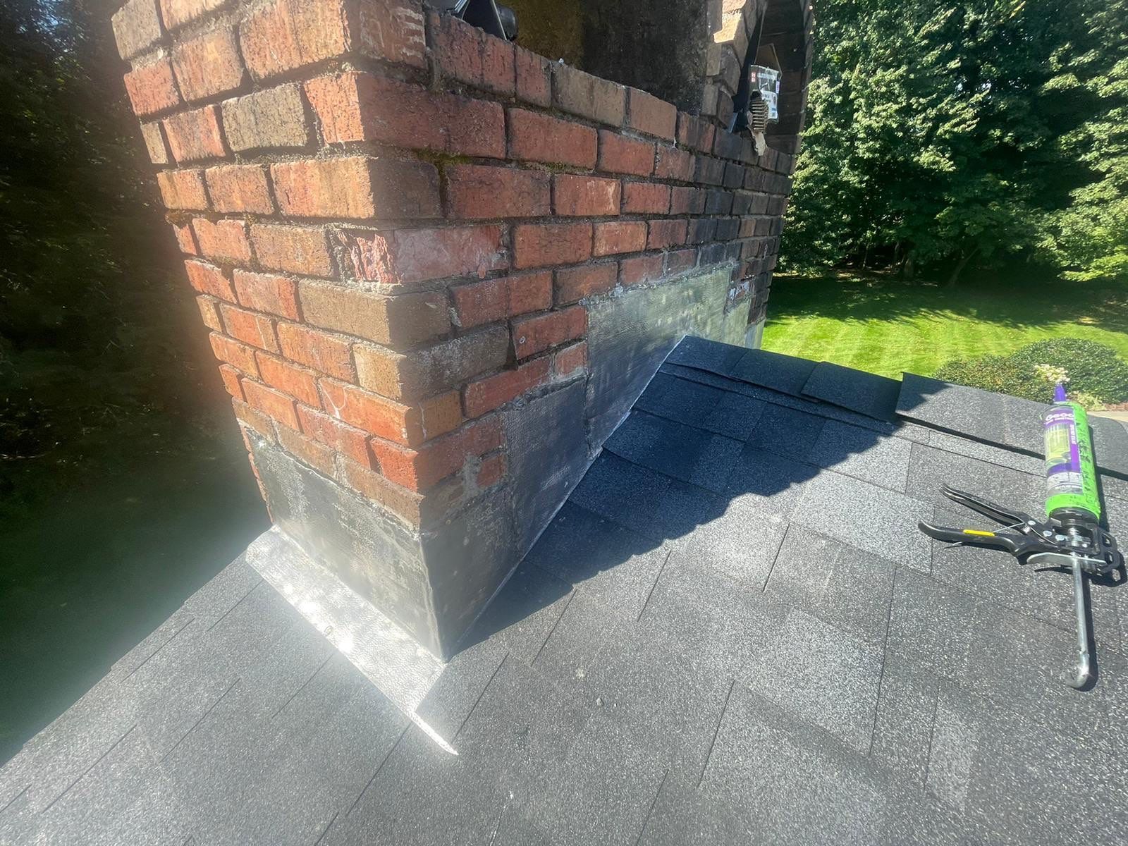 Residential Roofing Installation using Owens Corning TruDefinition Duration AR - Onyx Black & New Siding Using Mainstreet Charcoal Gray by A Plus Exterior