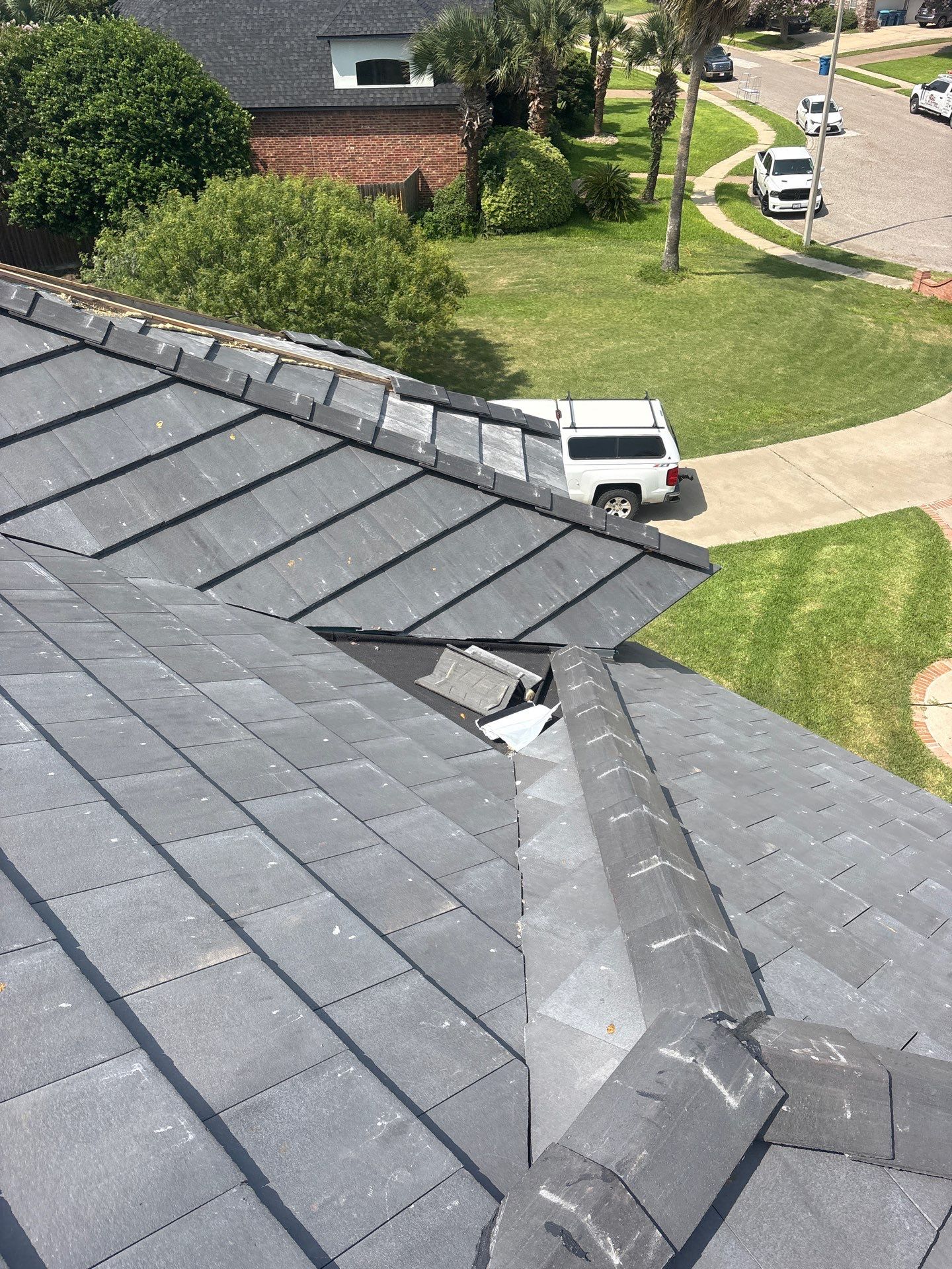 Golf-Proof Tile Roof by Bayfront Roofing and Construction