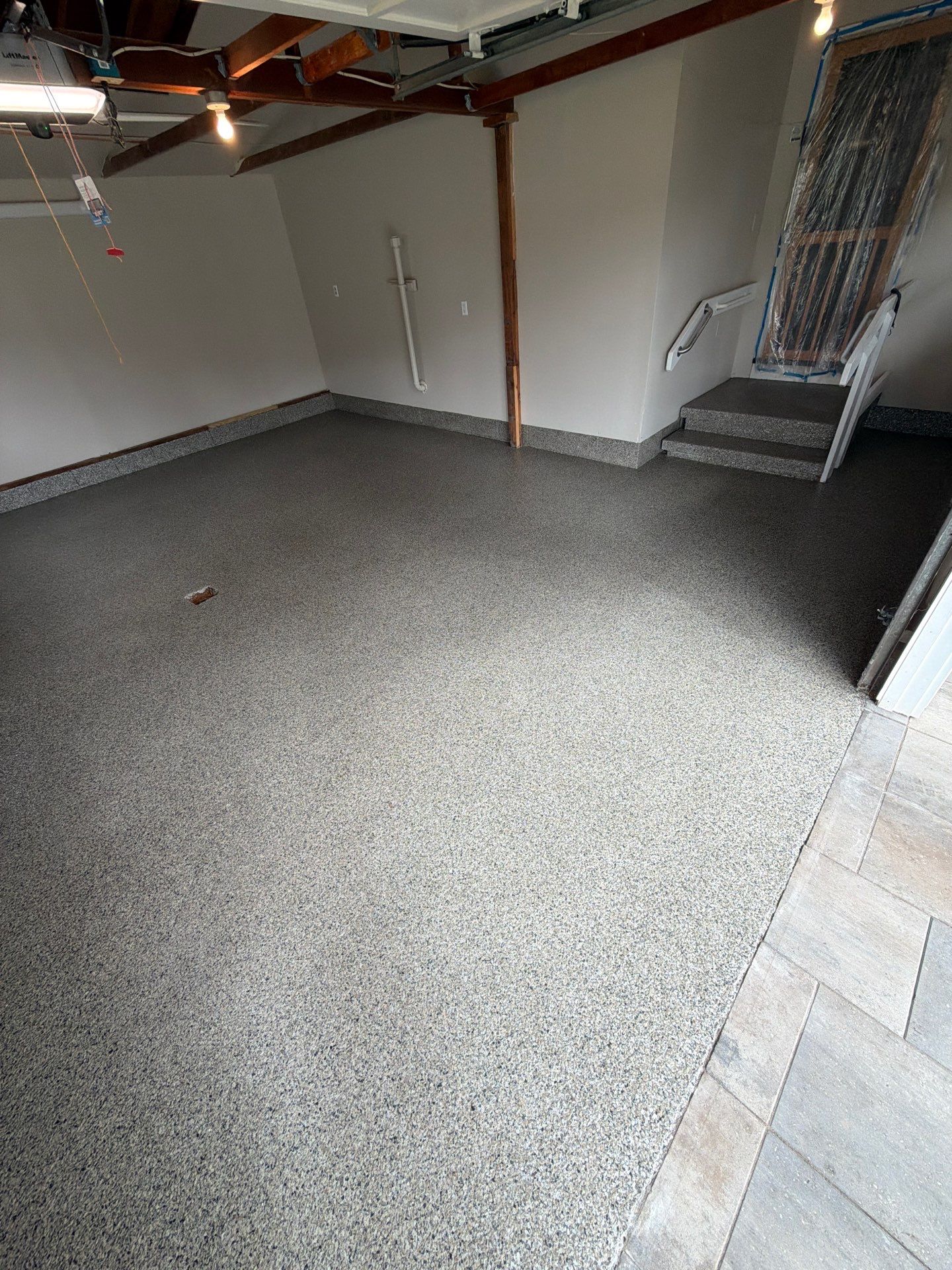 Vintage Bedstone Garage Coating by NG Masonry & Construction LLC