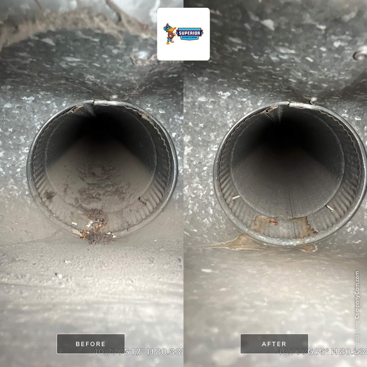 Air Duct Cleaning With a Vacuum Truck in Beaver Falls, PA by Superior Air Duct Cleaning