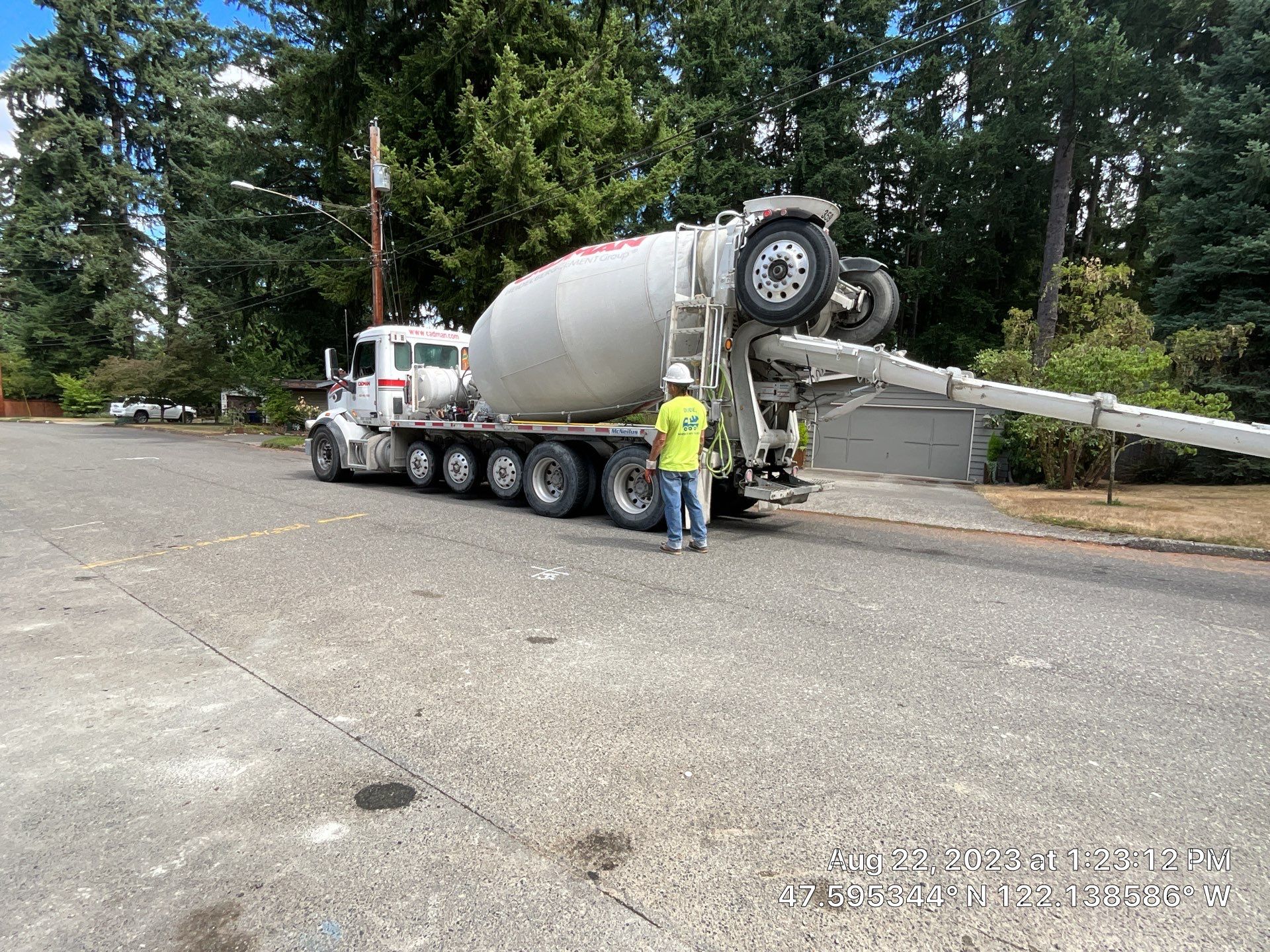Bruce | Broom Finish Driveway, Concrete Project by Jireh Asphalt & Concrete Inc 