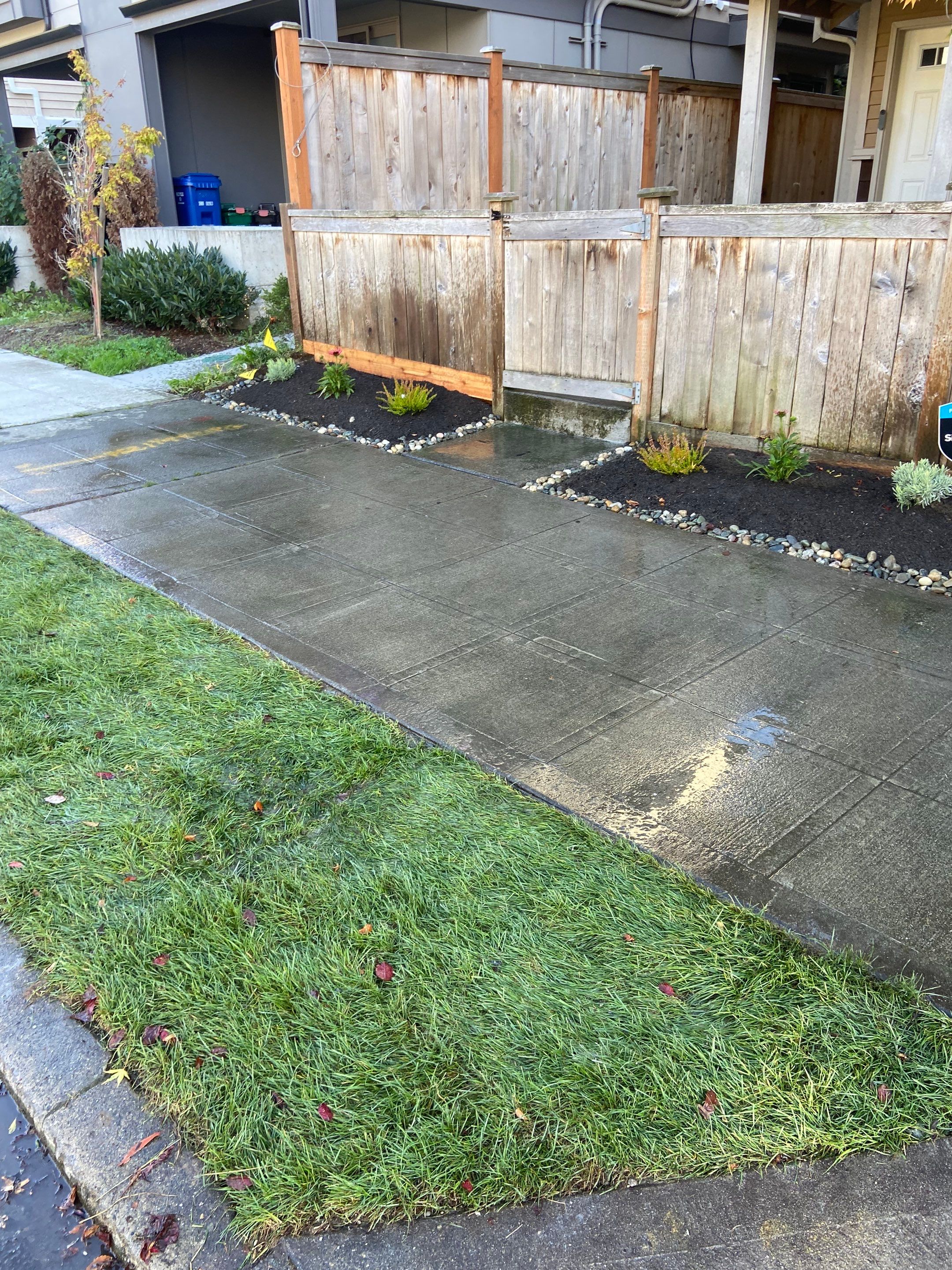 Paver Walkway & Turf Installation | Seattle  by Jireh Asphalt & Concrete Inc 