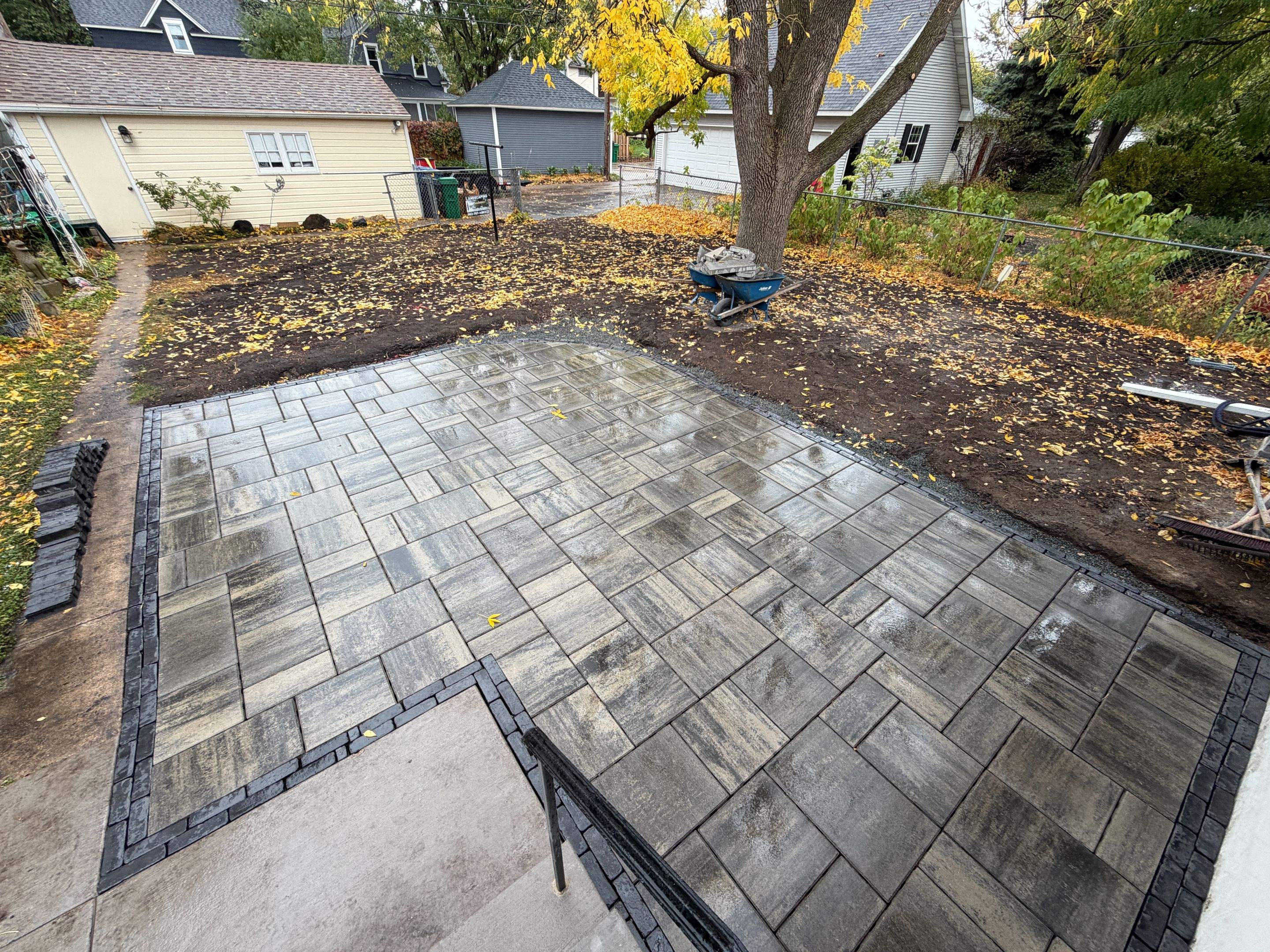 Patio by Sota landscaping