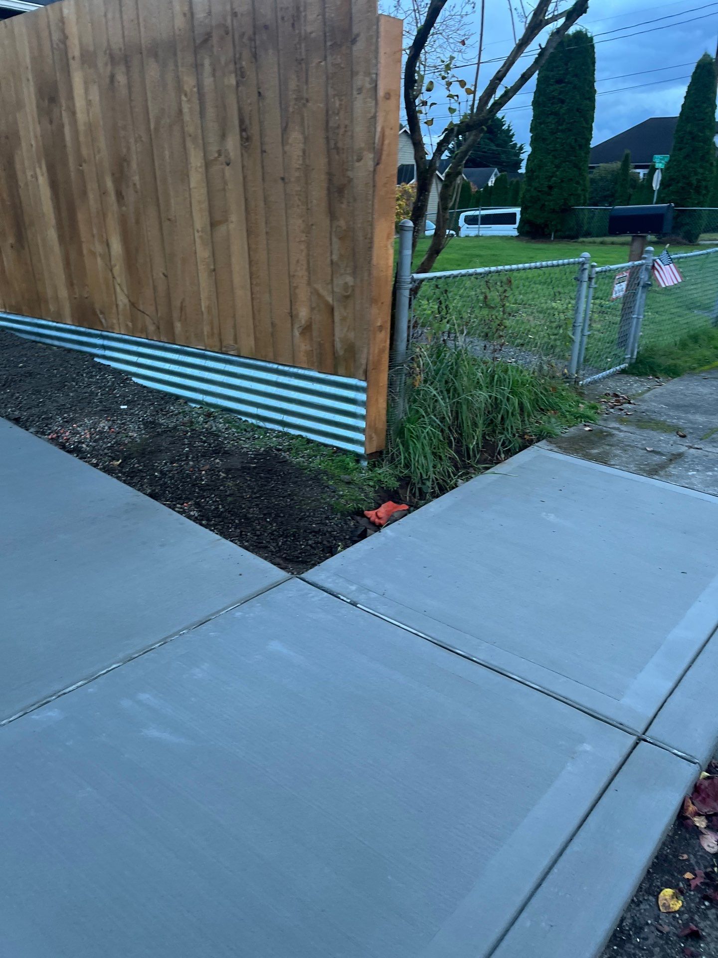 Concrete Driveway & Landscaping Project | Everett by Jireh Asphalt & Concrete Inc 