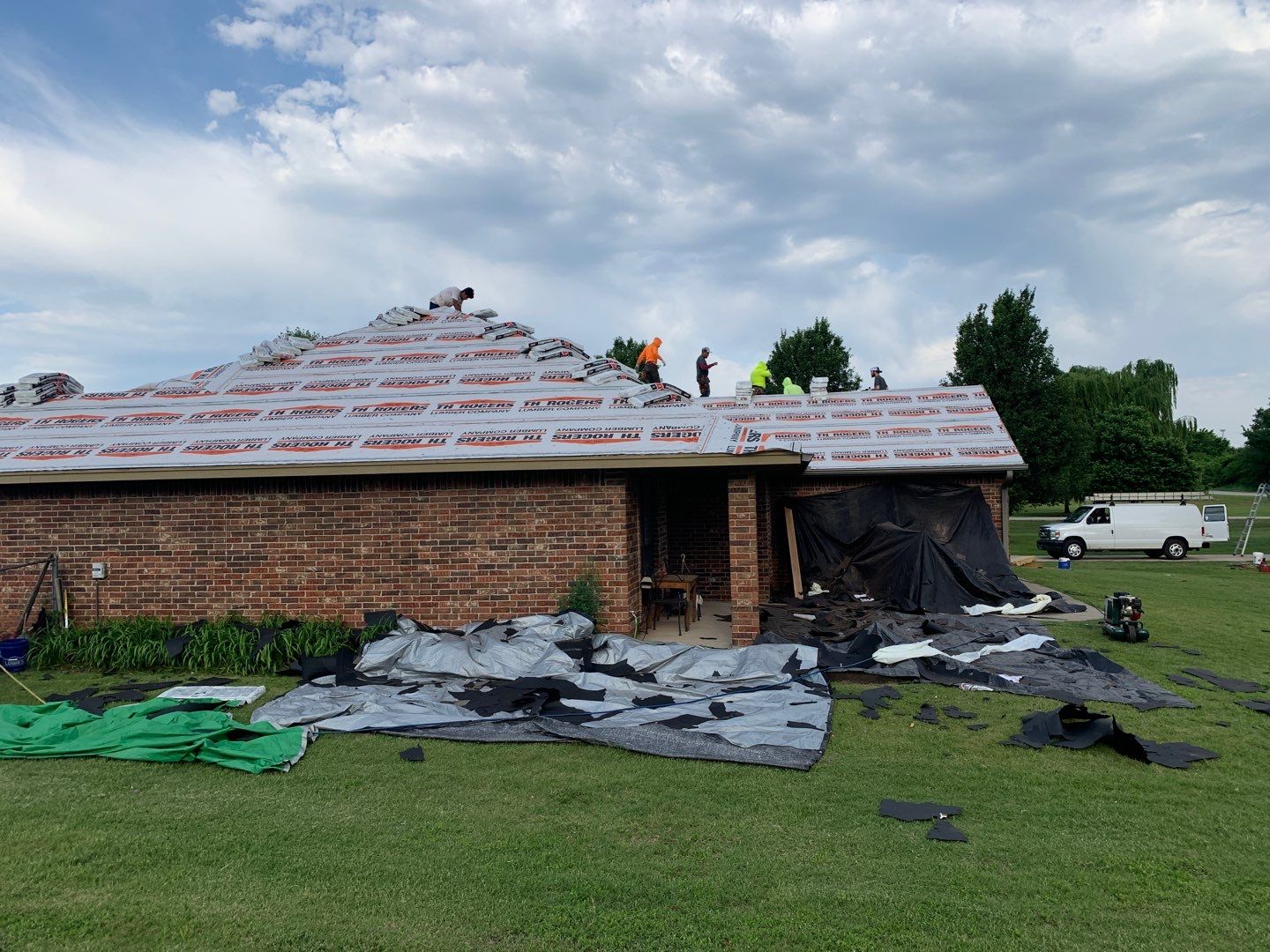 40 Squares Before 10 AM by BANA Roofing and Solar Supply
