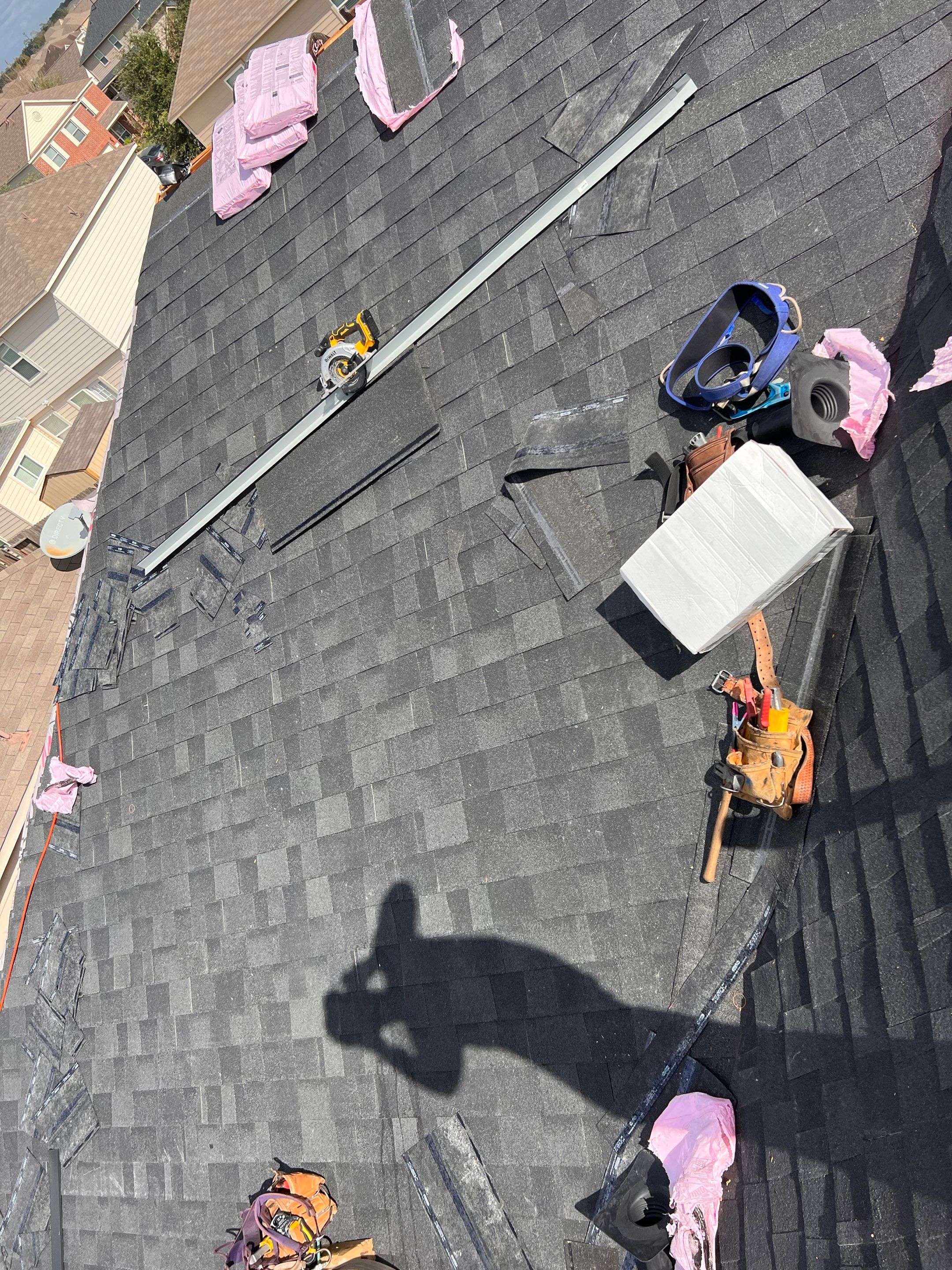 Residential Roofing Repair using Owen's Corning Duration (Lifetime) Shingles by Roof Repair Services LLC