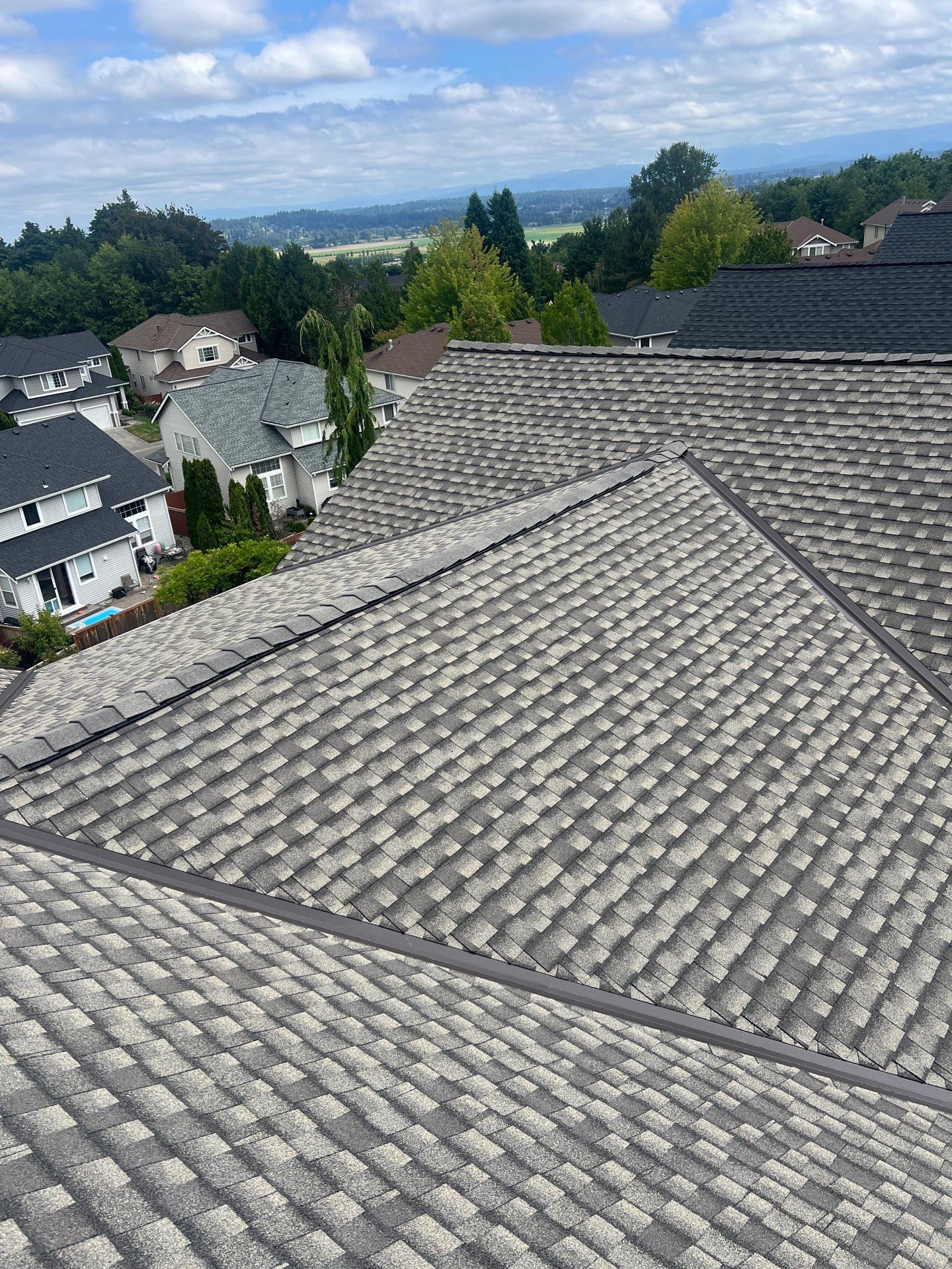 Residential Roofing Installation using GAF UHDZ Shingles by Roofing Formula LLC