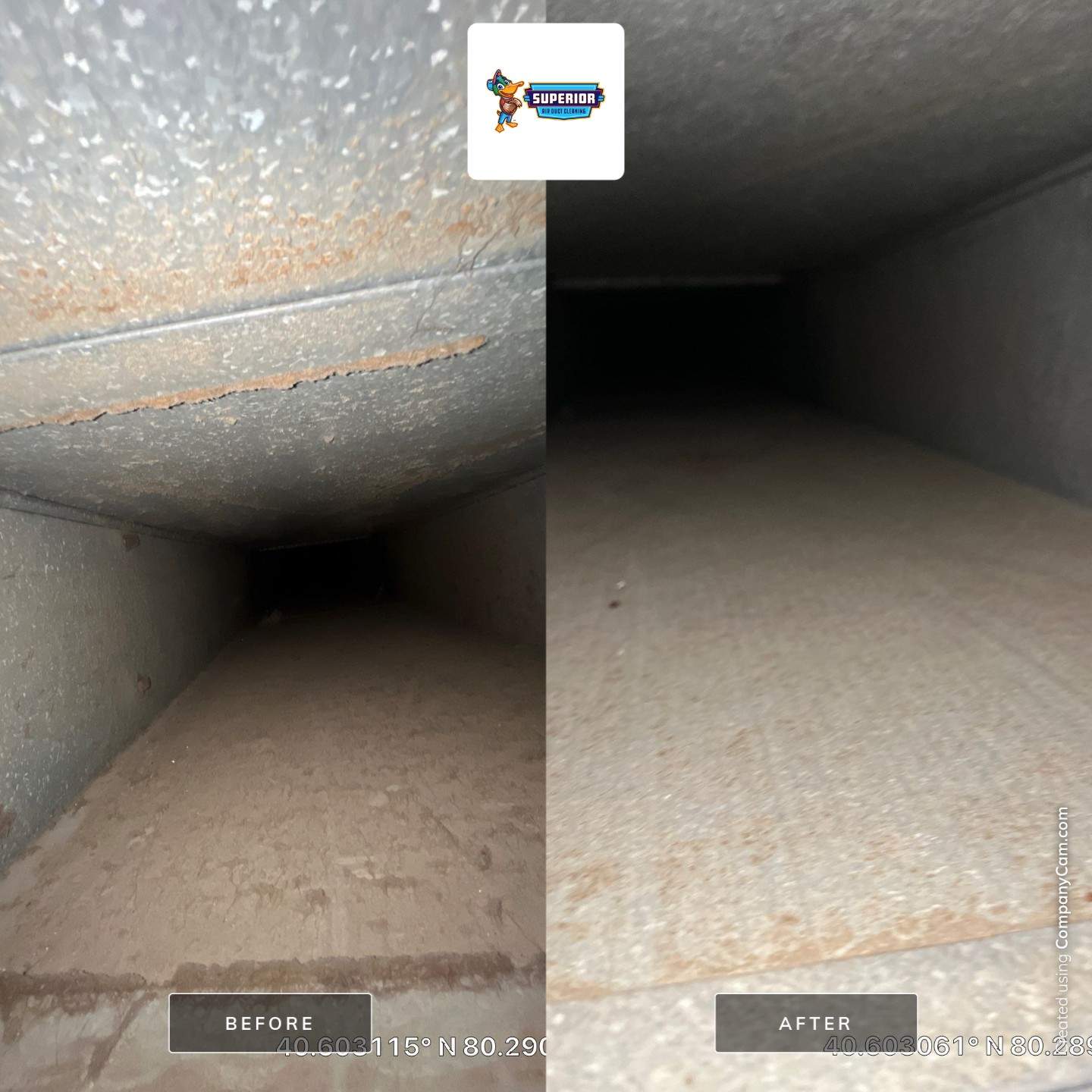 Air Duct Cleaning With a Vacuum Truck in Aliquippa, PA by Superior Air Duct Cleaning