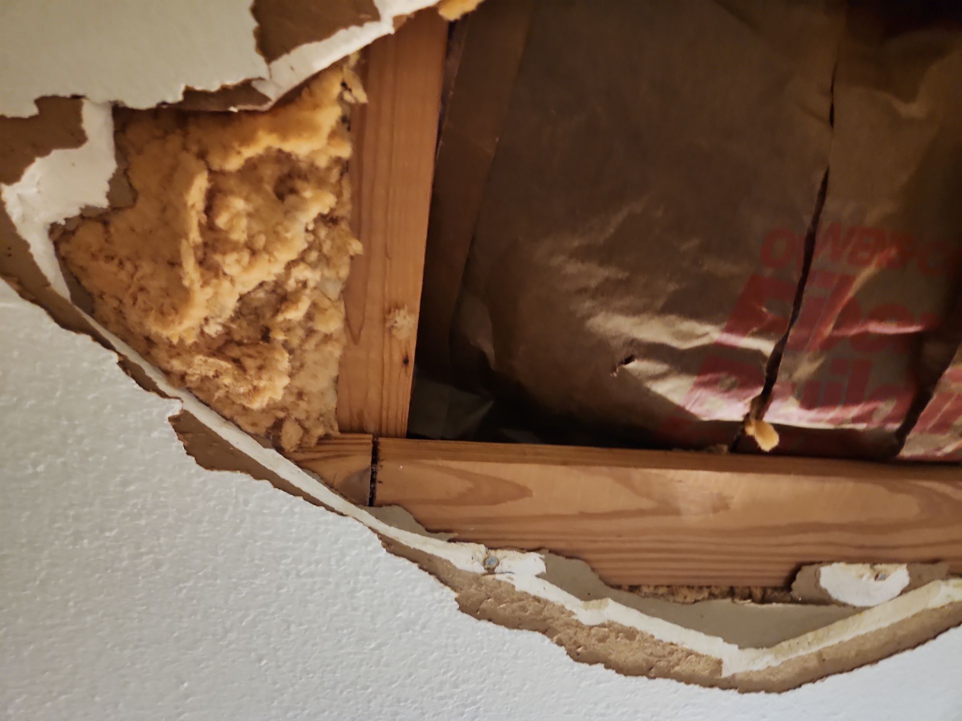 Ceiling Drywall Repair and Texture Matching in Hyde park, Austin by RejuveNate Renovations LLC