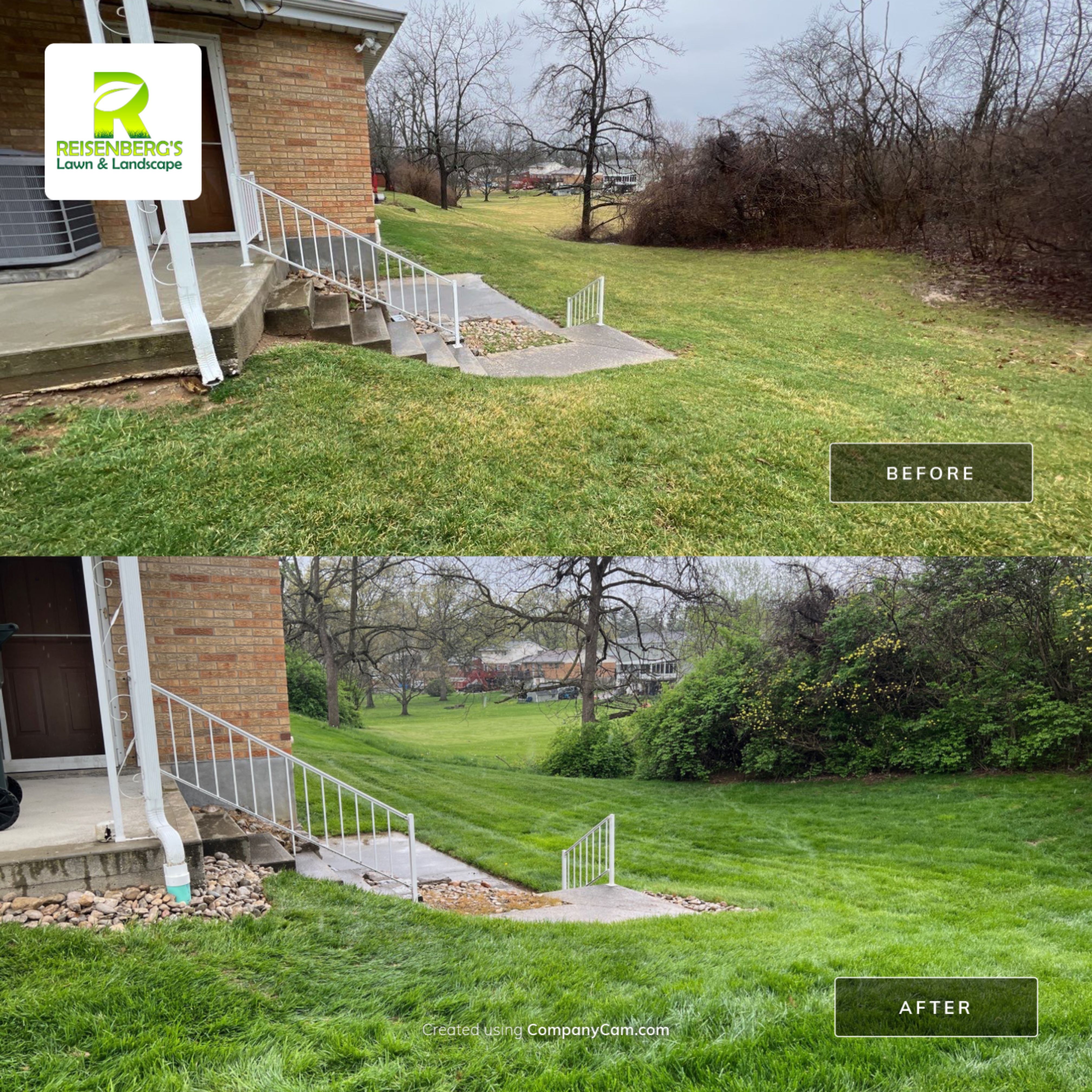Wall Installation and Gravel Bed Creation by Reisenberg’s Lawn & Landscape, LLC