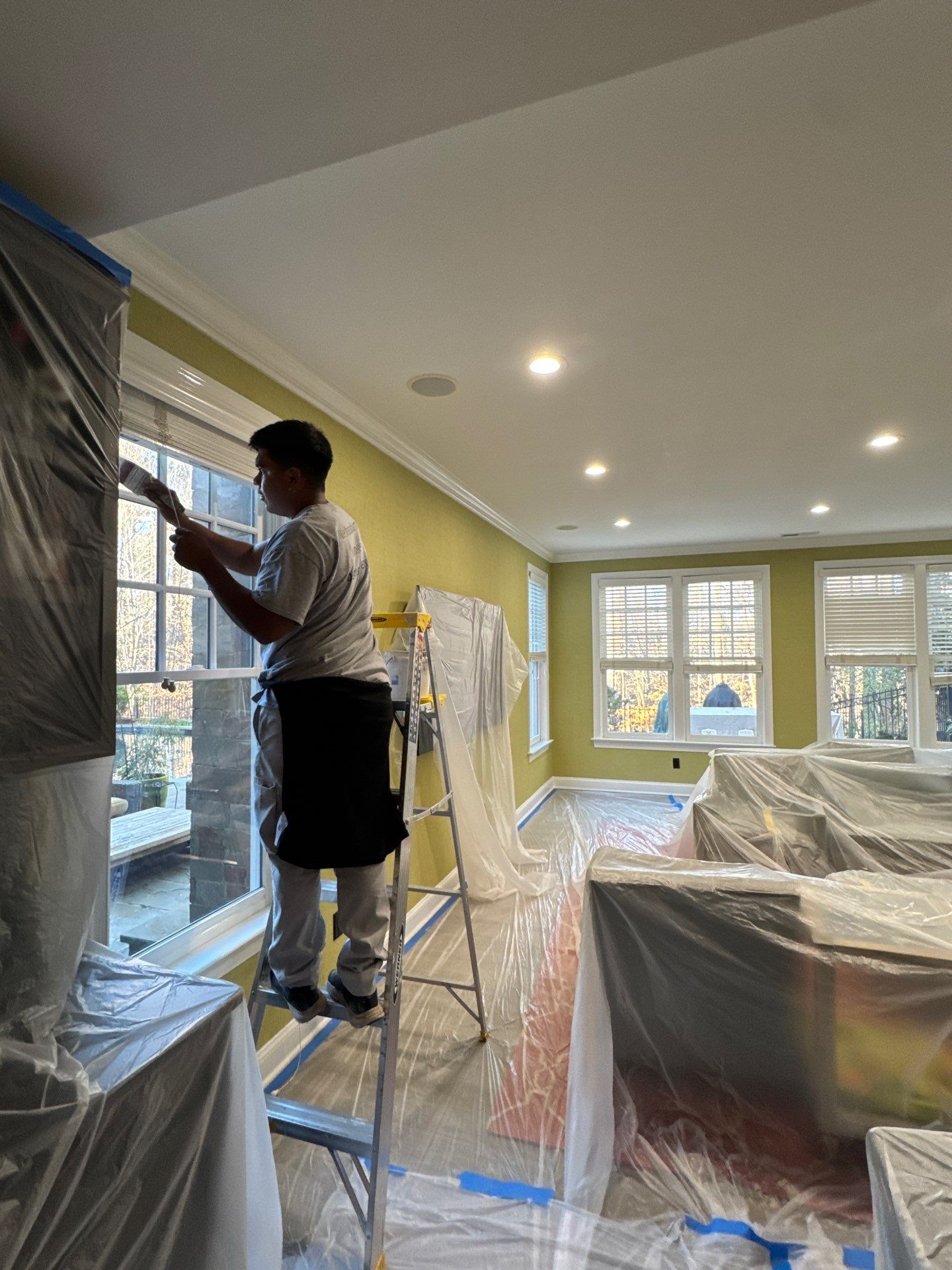Full Interior painting and Cabinets by GonzalezPainters & Contractors Inc 