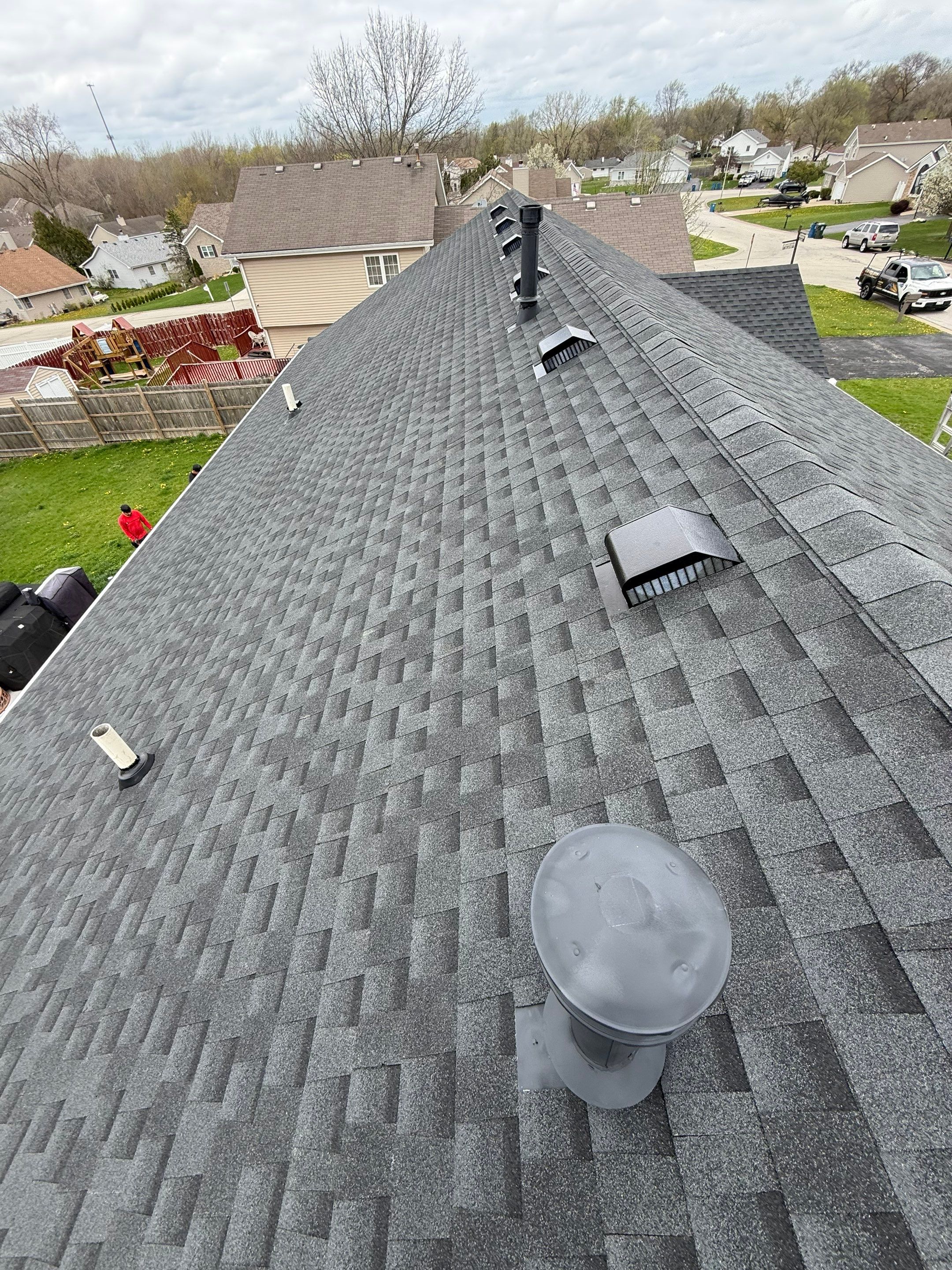 Roof replacement by Optimal Home Improvement 