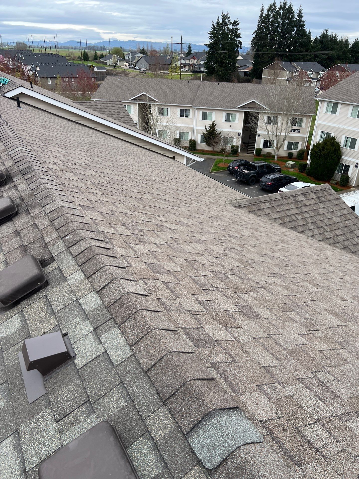 Project in Independence by Trenick Roofing 