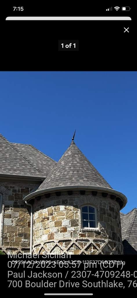 Project in Southlake by Zeus Exteriors