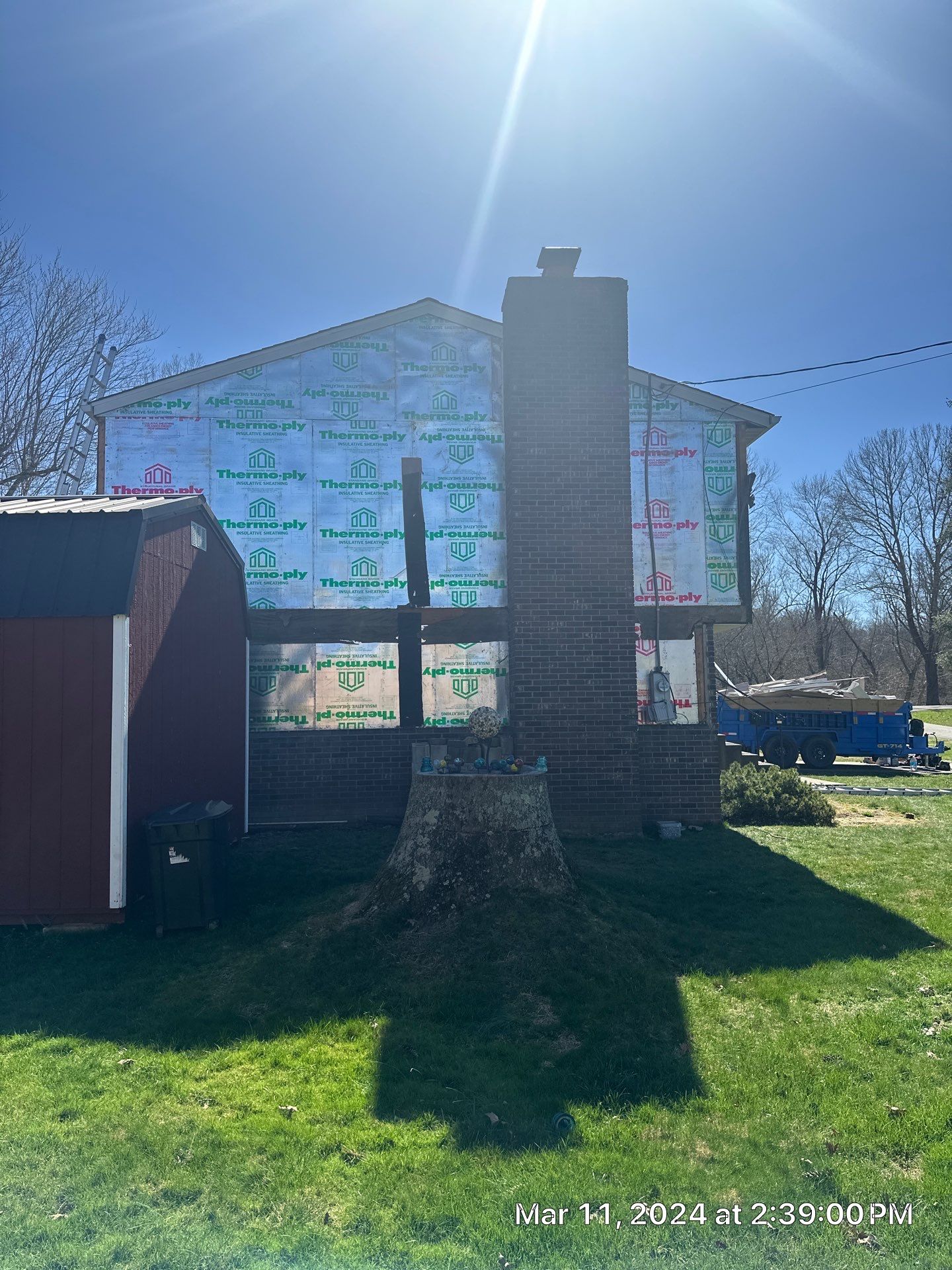 Siding Installation using Mastic Plygem Carvedwood by Fahey Roofing + Contracting
