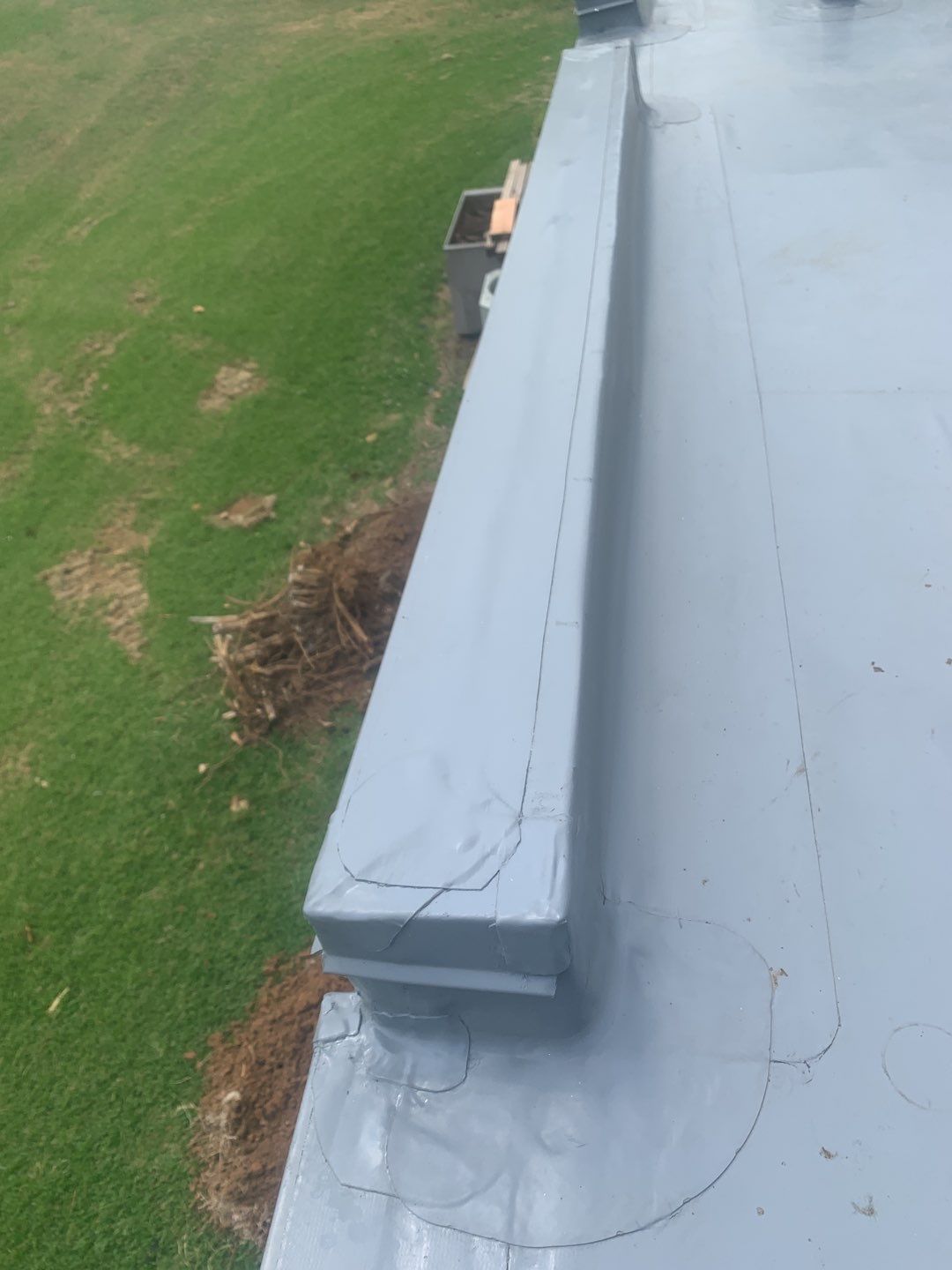 Commercial Roofing Installation using 50 mil PVC by Hostetler Roofing