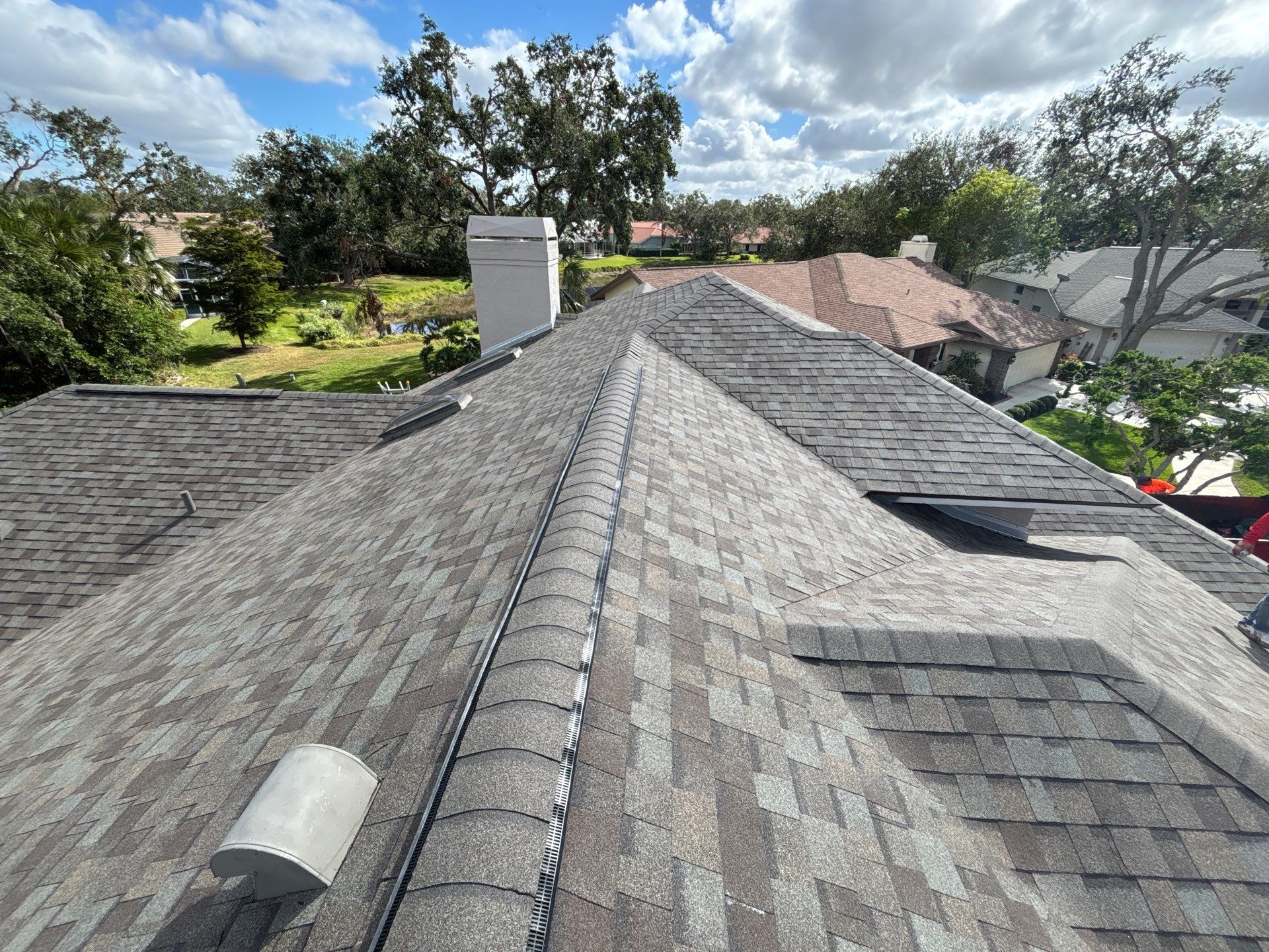 Project in Sarasota by Duque Roofing