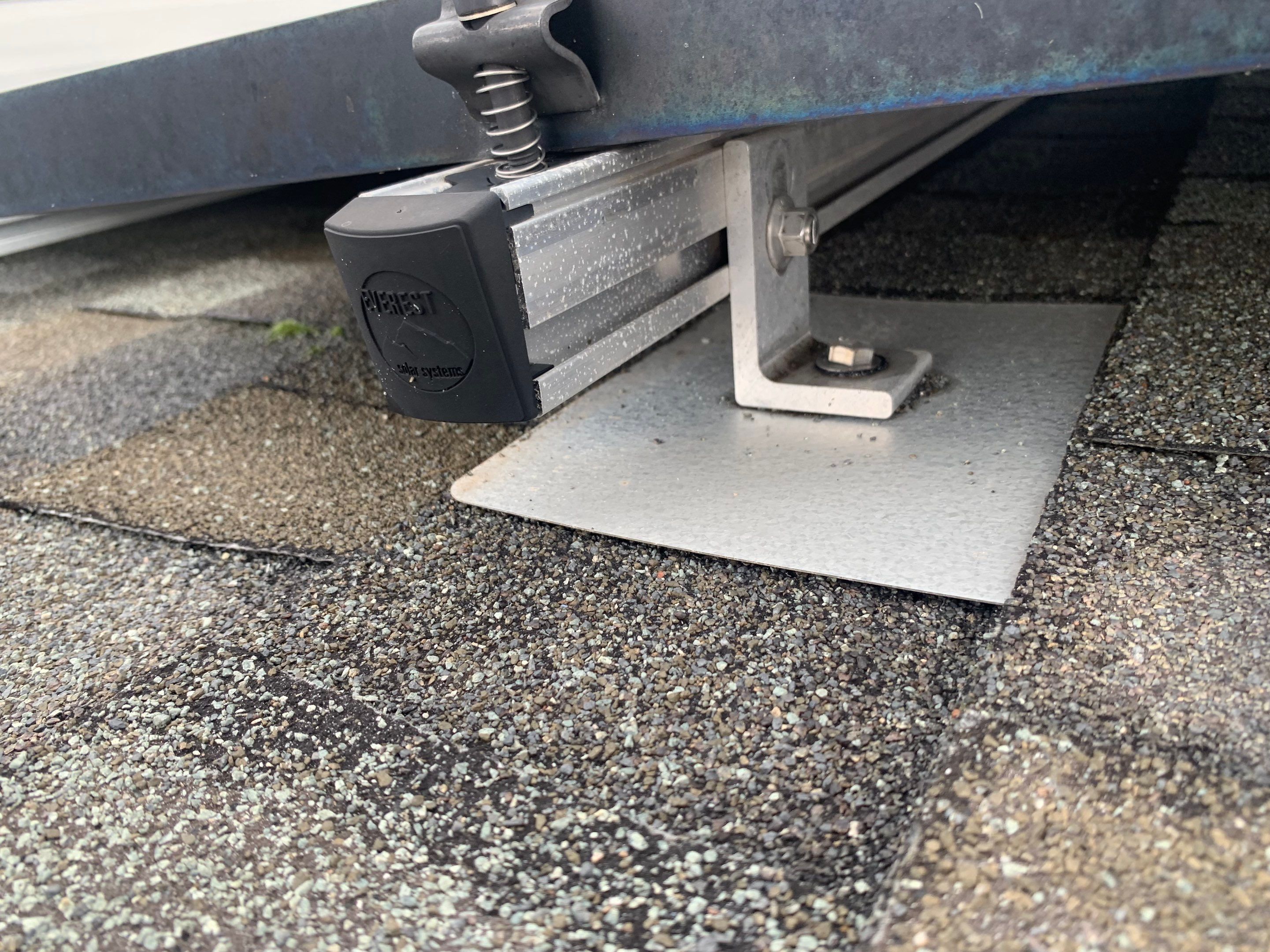 Escondido Shingle Roof Replacement After Solar Stanchion Leak Damage by Zenith Roofing Services