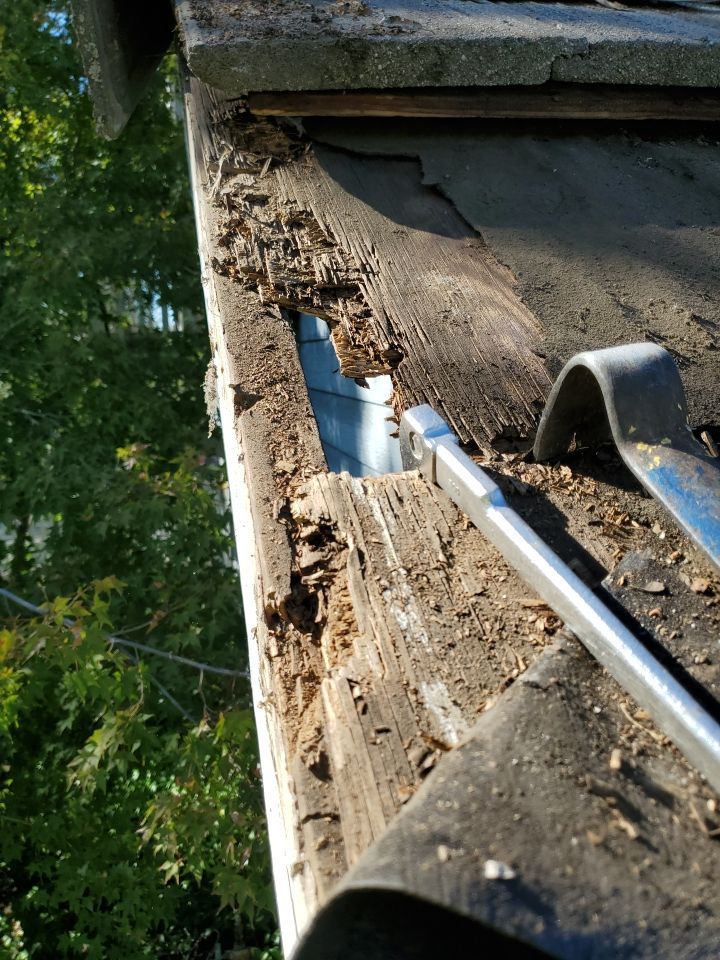 Gutter Installation using Englert LeafGuard Gutters by Byers Enterprises 
