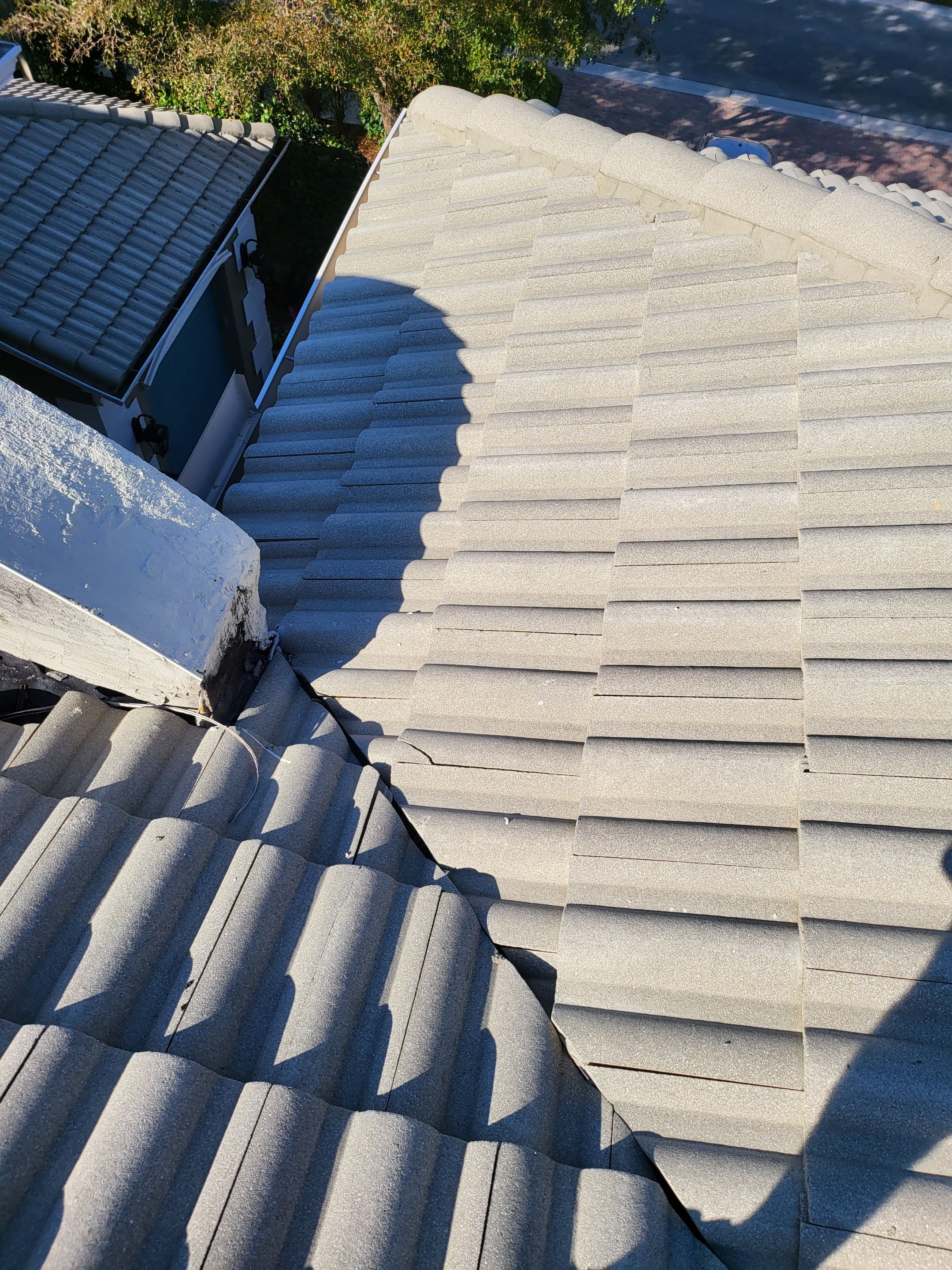 Concrete Tile Roof Repair and Sheathing Replacement in Wellington by Aastro Roofing