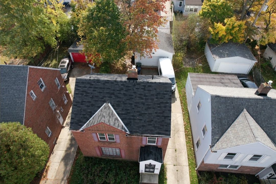 Storm Restoration - Roof Replacement using GAF Timberline HDZ Golden Harvest in Cleveland Heights by Atlas Roofing & Restoration