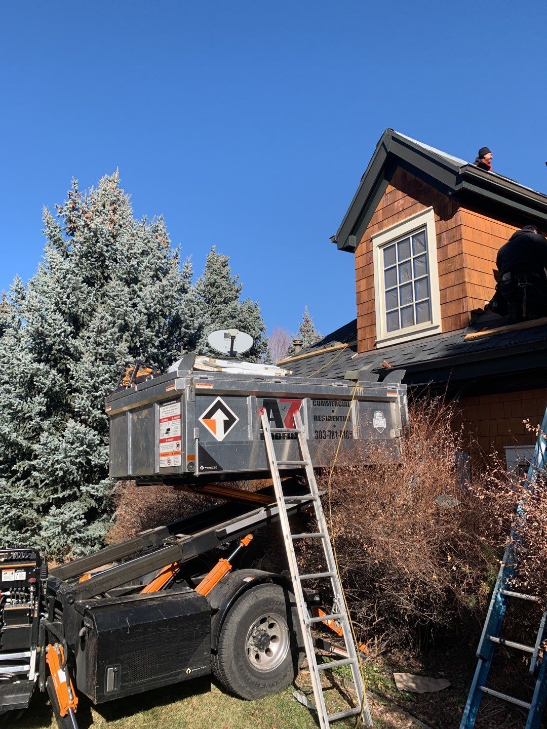 Residential Roofing Installation using Malarkey Windsor by A to Z Roofing
